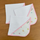 Kit Maternidade 20 peças - Corações Coloridos