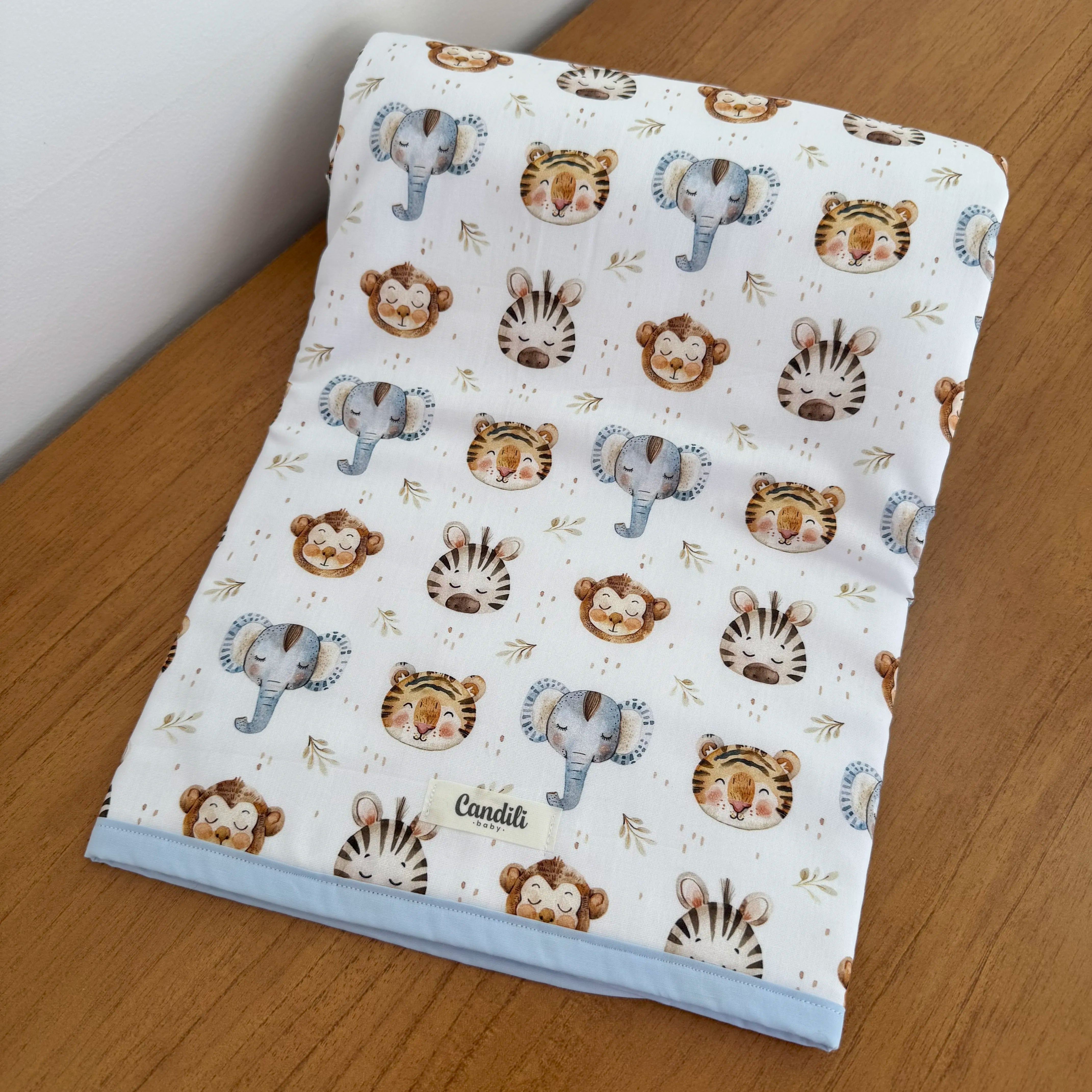 Kit Ternura 10 peças - Animais da Savana