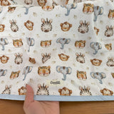 Manta Dupla Face - Animais da Savana