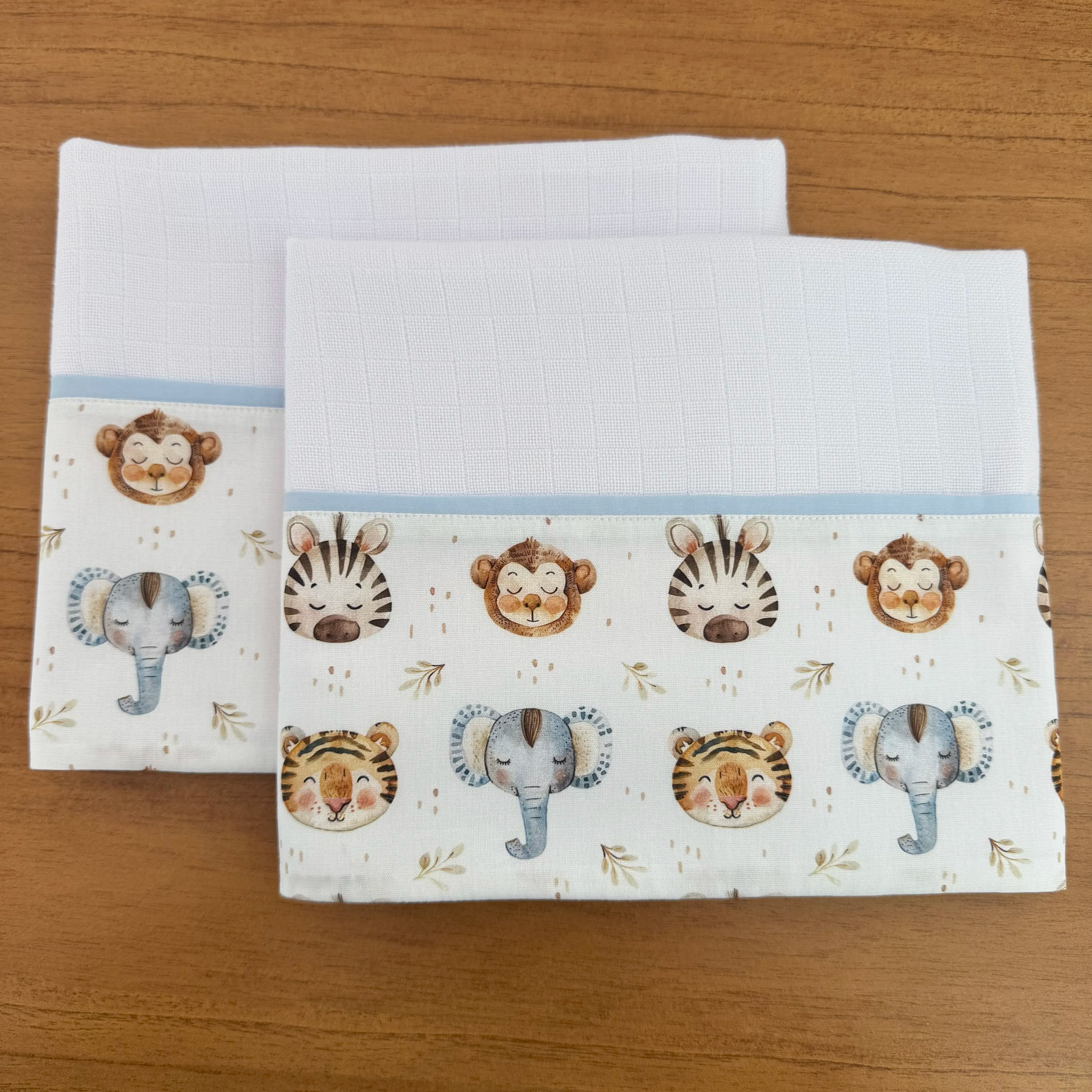 Kit Ternura 10 peças - Animais da Savana