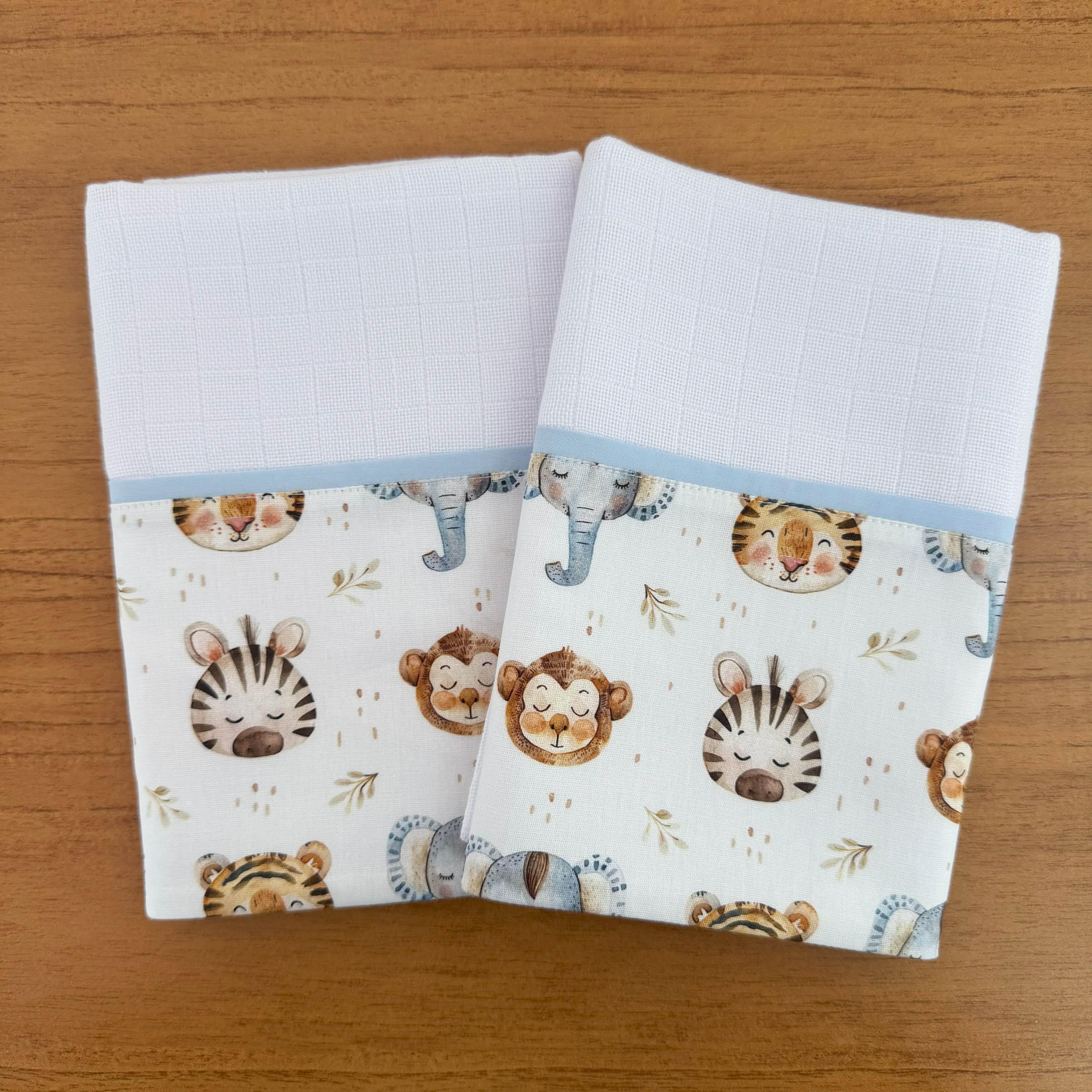 Kit Ternura 10 peças - Animais da Savana