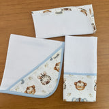 Kit Ternura 10 peças - Animais da Savana