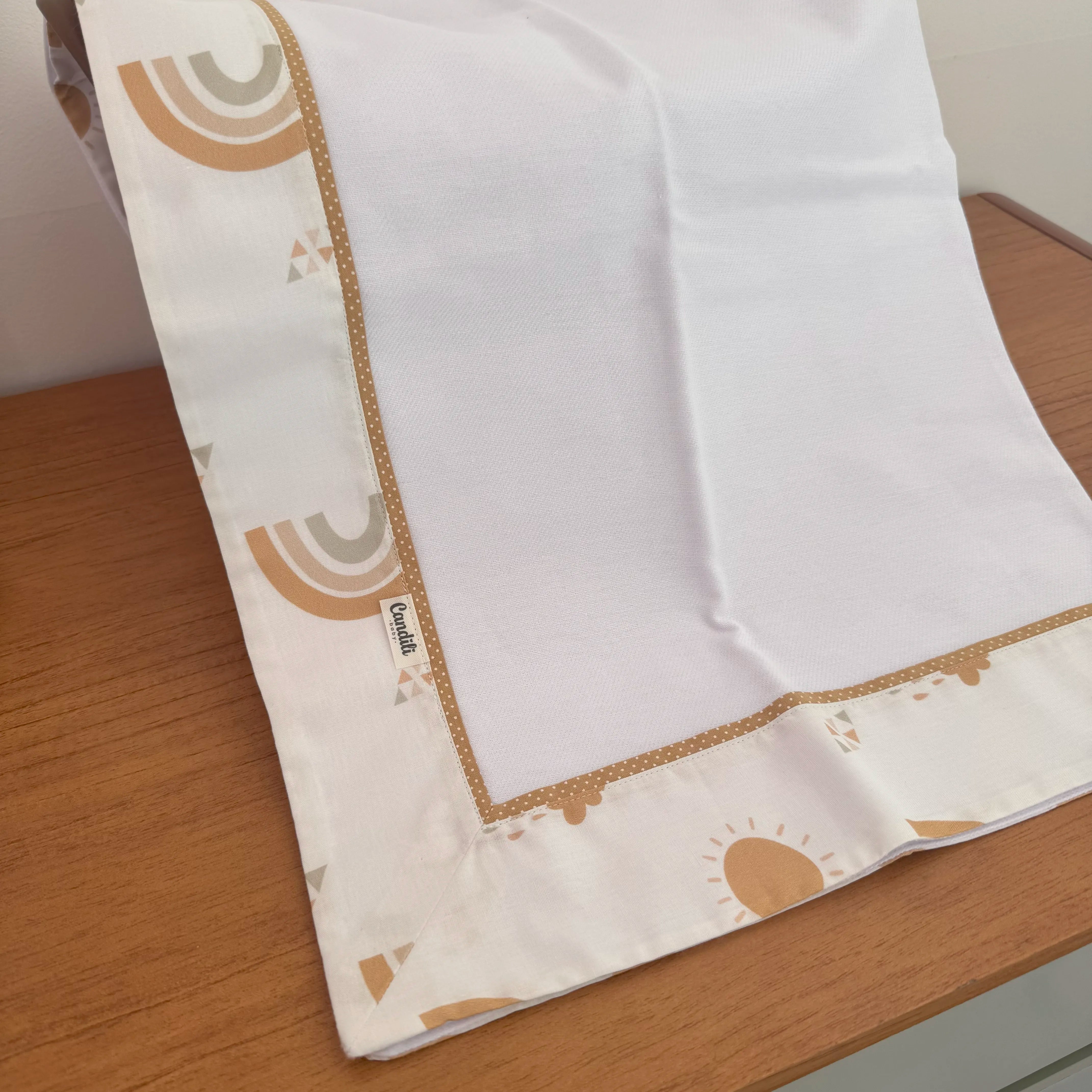 Cueiro Flanelado - Arco-íris