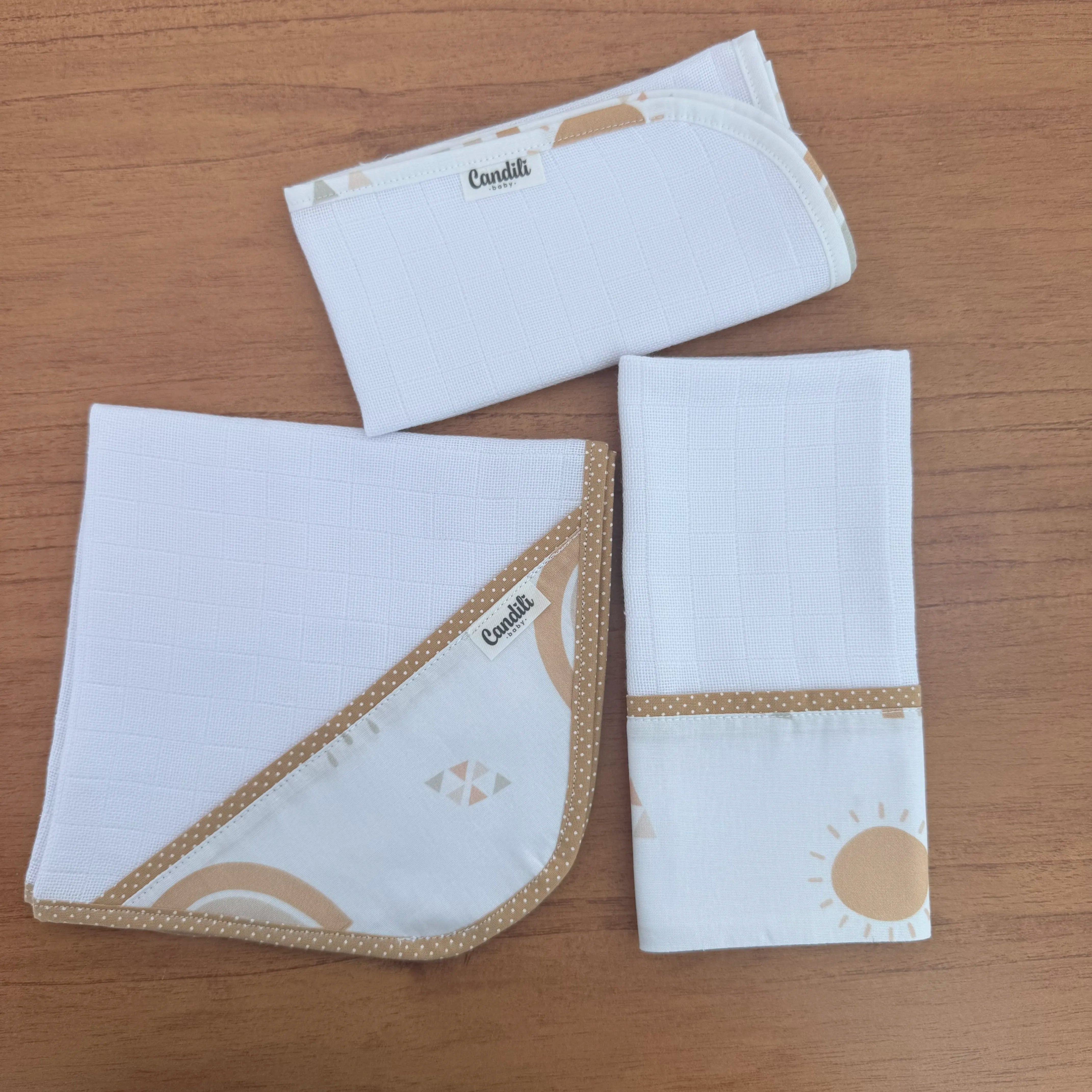 Kit Ternura 10 peças - Arco-iris