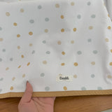 Manta Dupla Face - Bolinhas Neutras