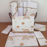 Kit Ternura 10 peças - Arco-iris