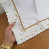 Cueiro Flanelado - Bolinhas Neutras