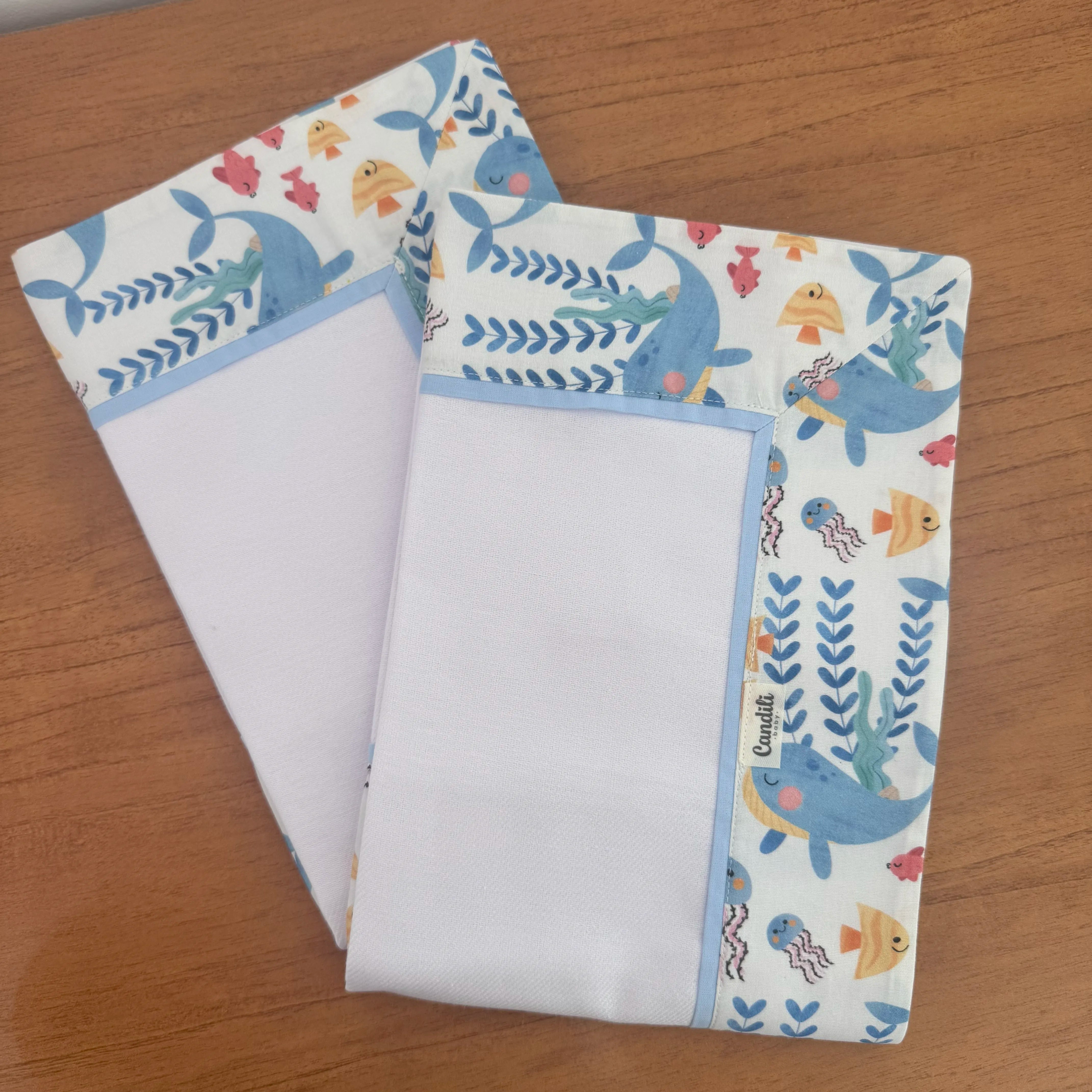 Kit Maternidade 20 peças - Fundo do Mar