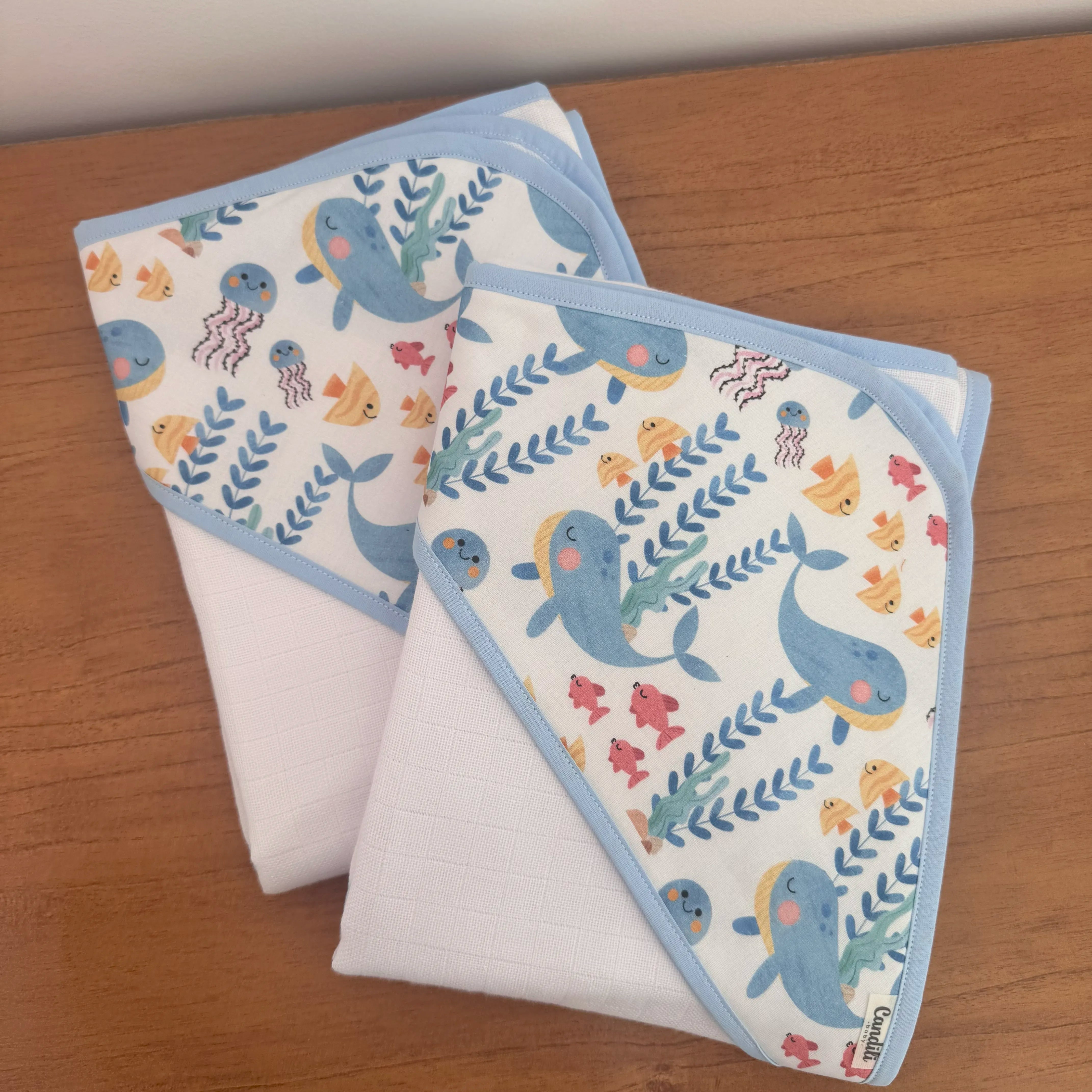 Kit Maternidade 20 peças - Fundo do Mar