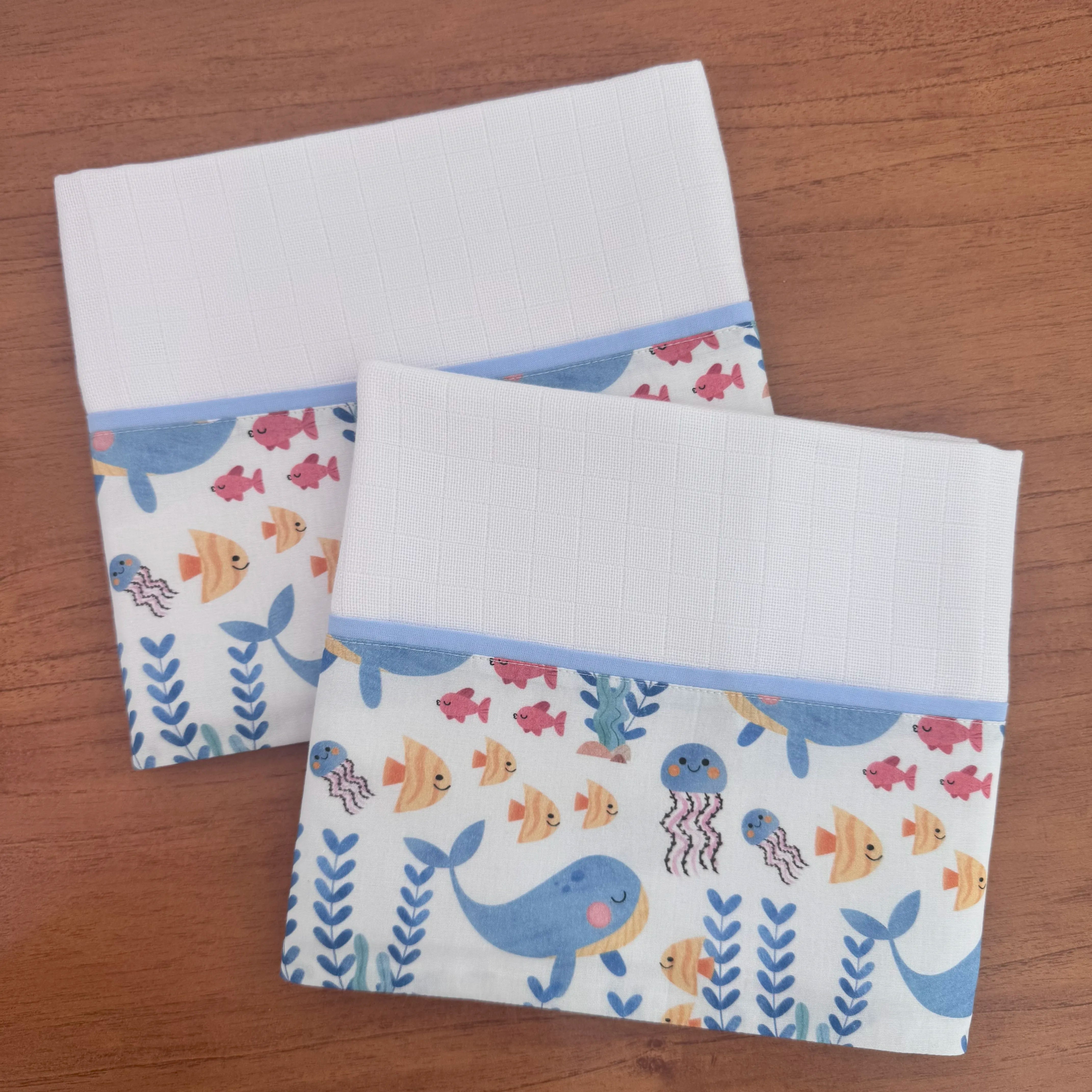 Kit Maternidade 20 peças - Fundo do Mar