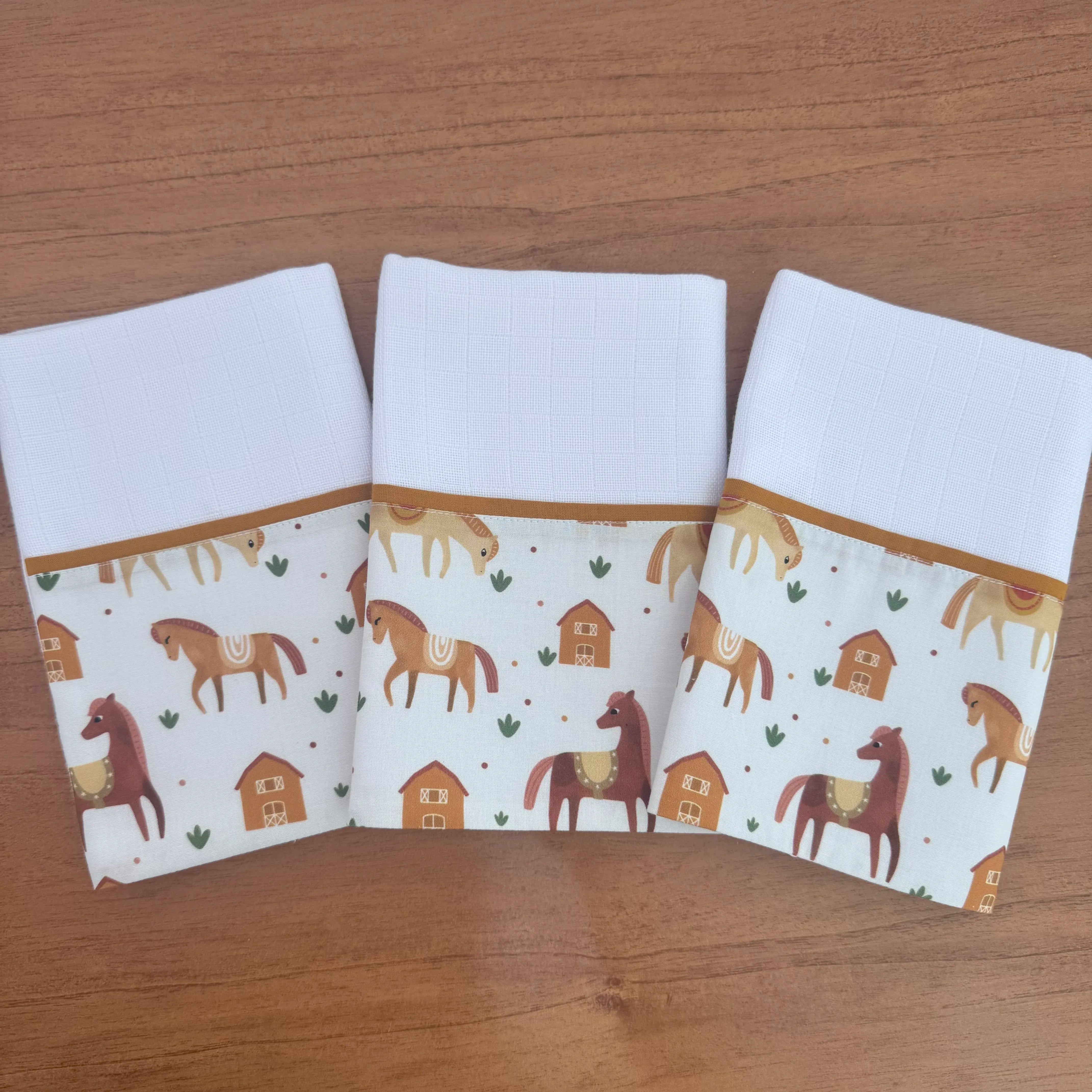 Kit Maternidade 20 peças - Cavalinhos