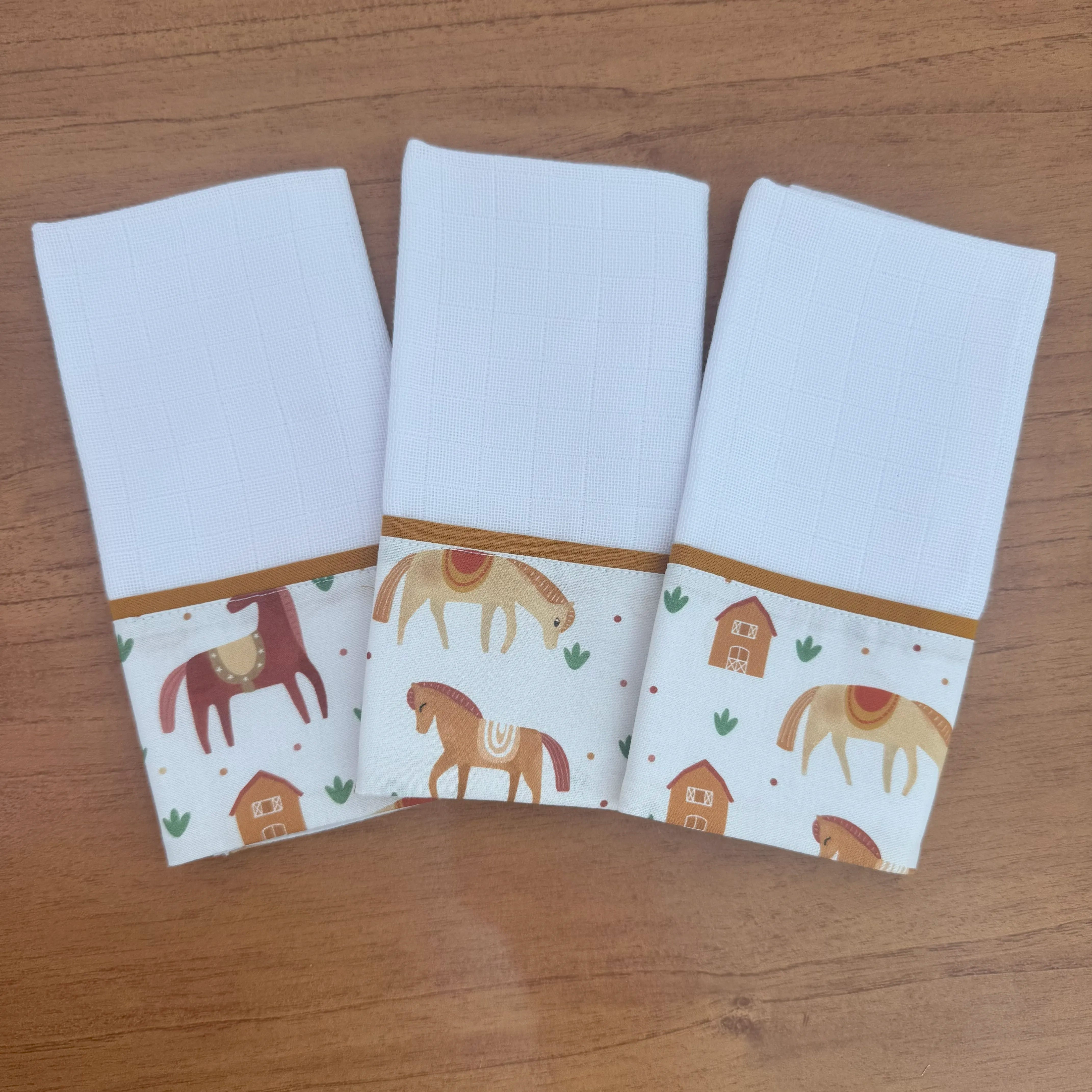 Kit Maternidade 20 peças - Cavalinhos