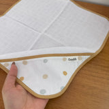 Fralda de Boca Cantinho - Bolinhas Neutras