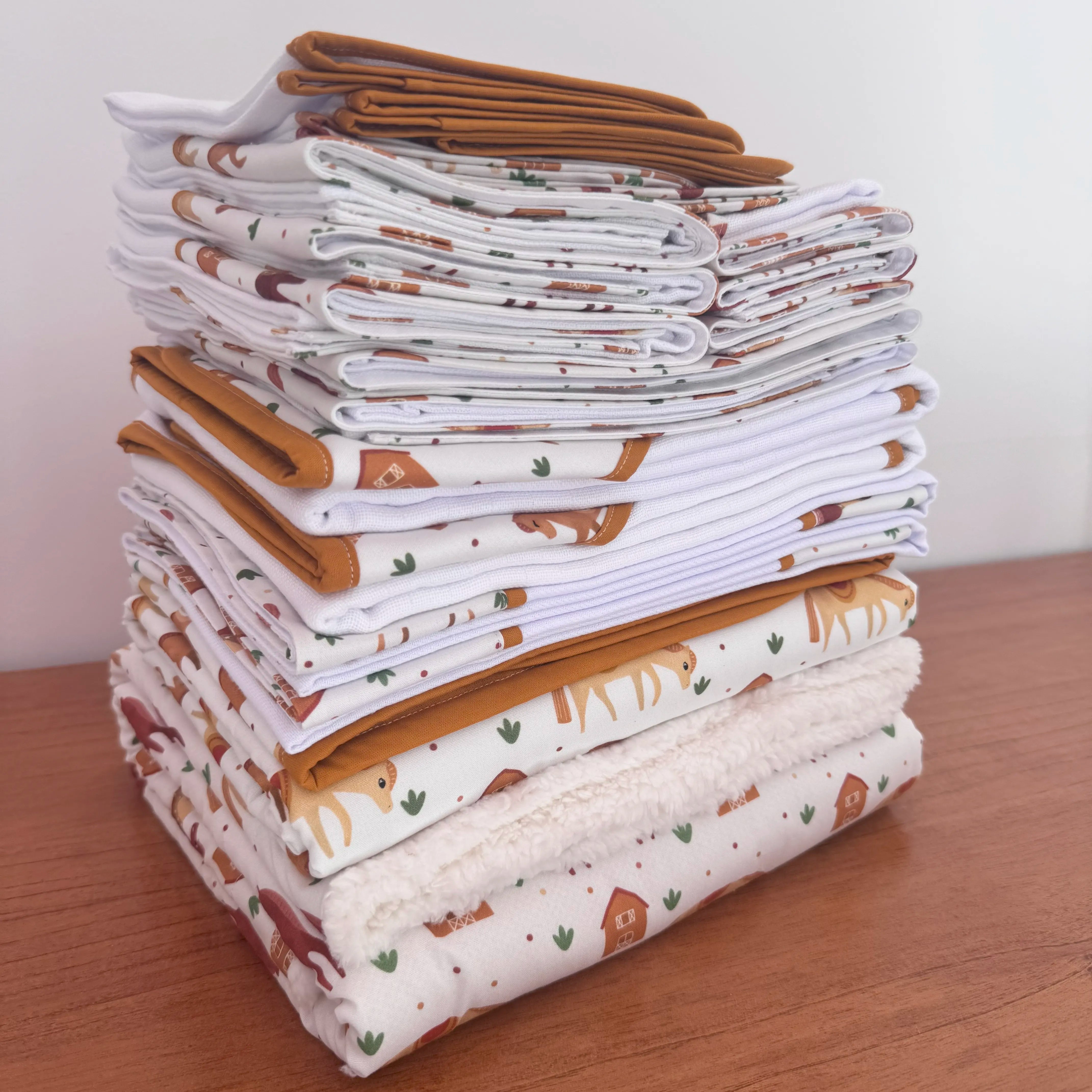 Kit Maternidade 20 peças - Cavalinhos