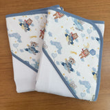 Kit Maternidade 20 peças - Ursinho Aviador