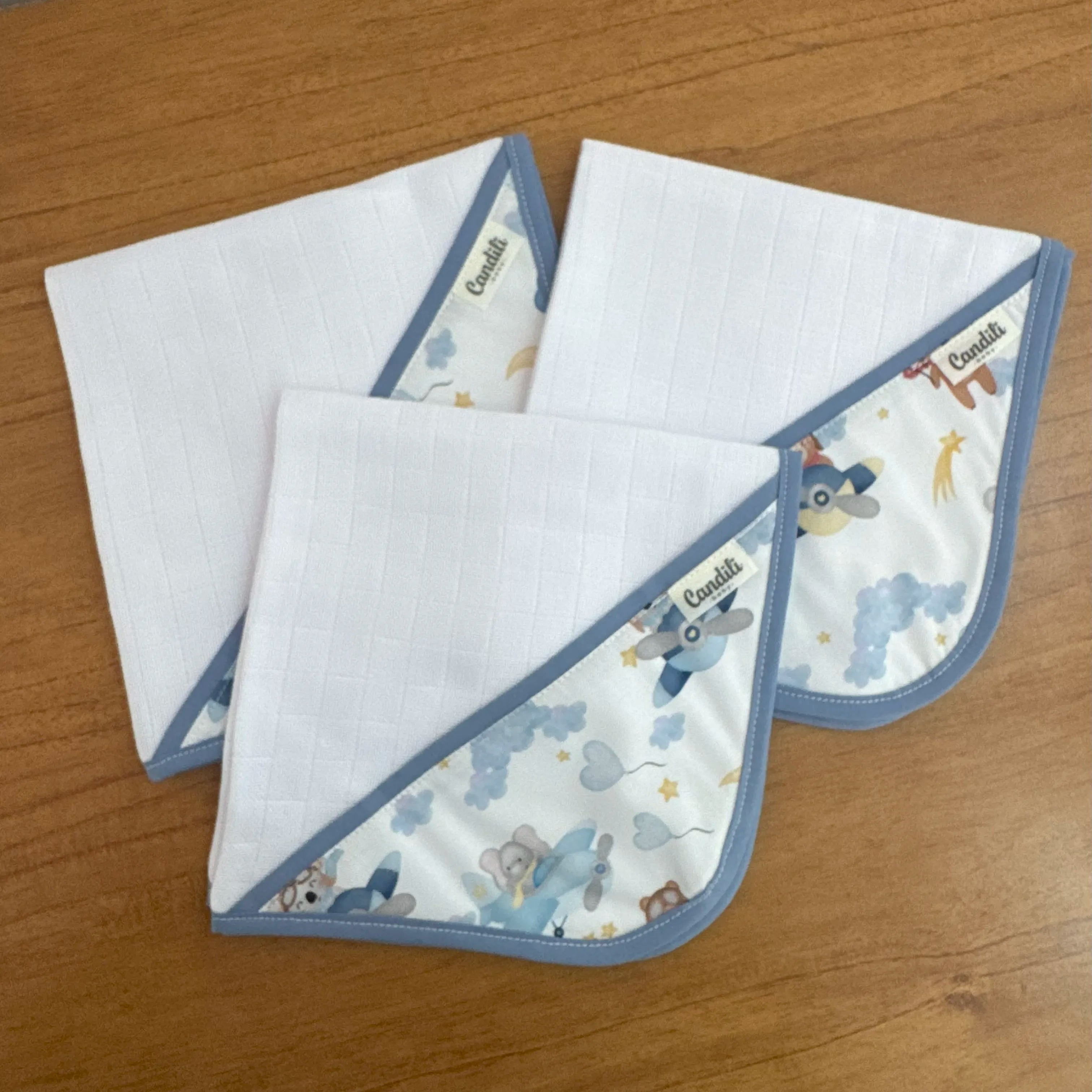 Kit Maternidade 20 peças - Ursinho Aviador