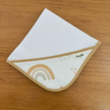 Kit Essencial 5 Peças: Fraldas de Boca, Fralda de Ombro e Fralda Multiuso - Arco-iris