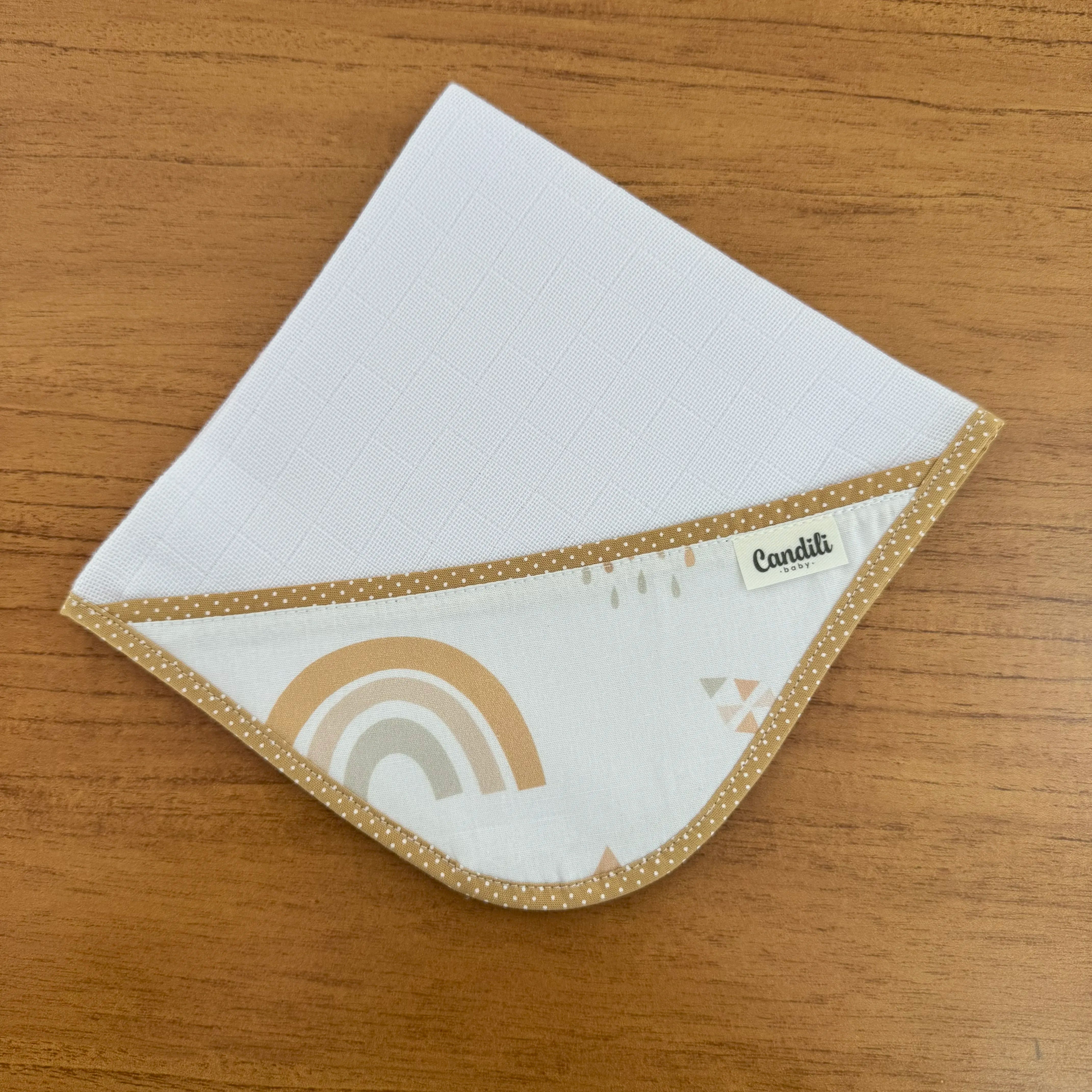 Fralda de Boca Cantinho - Arco-íris