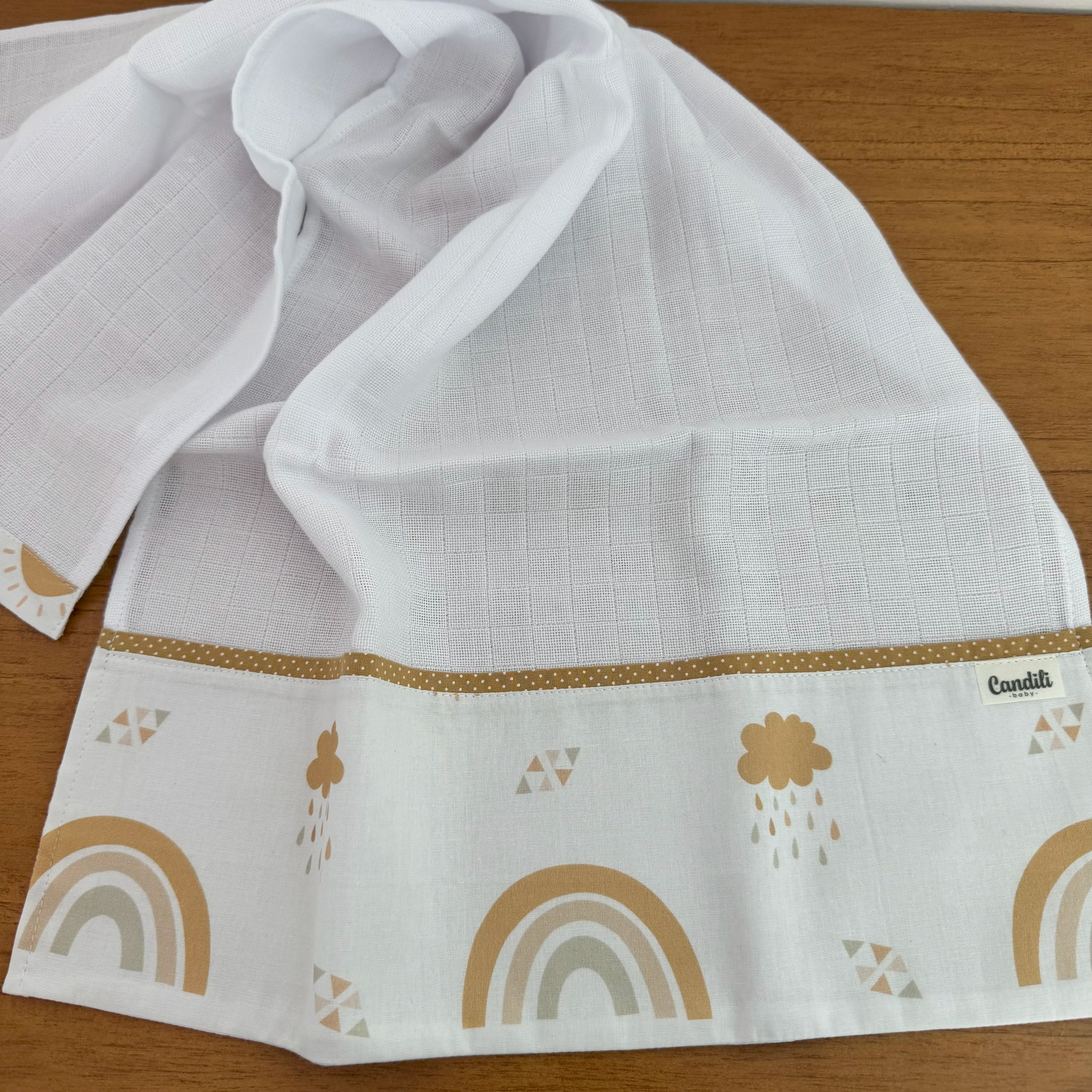 Fralda de Ombro - Arco-íris