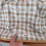 Manta Dupla Face - Xadrez e Cores