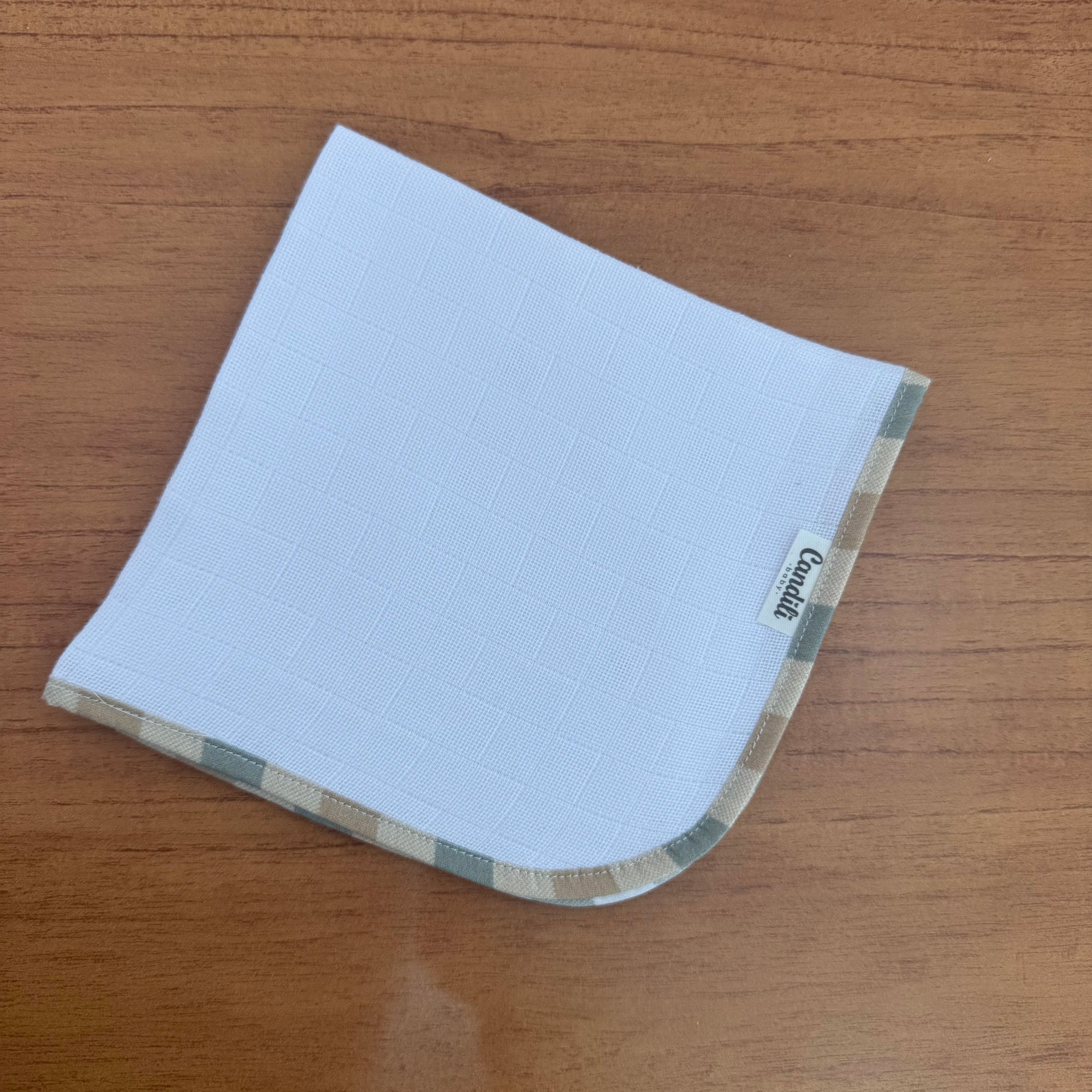 Fralda de Boca Slim - Xadrez e Cores