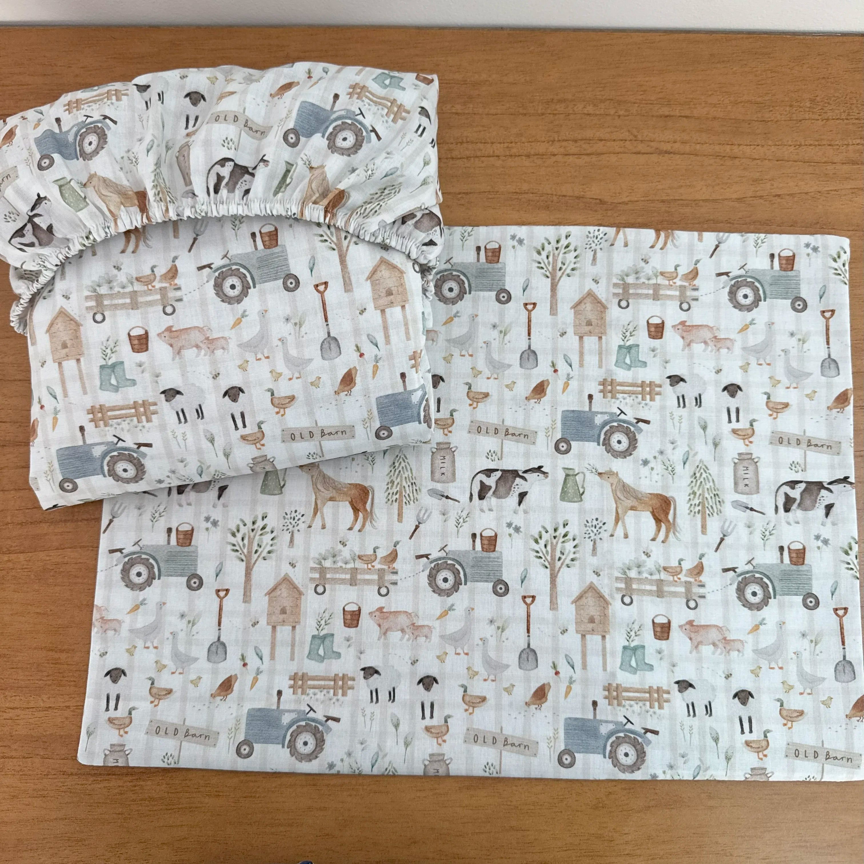 Jogo de Lençol 2 Peças - Fazenda Feliz