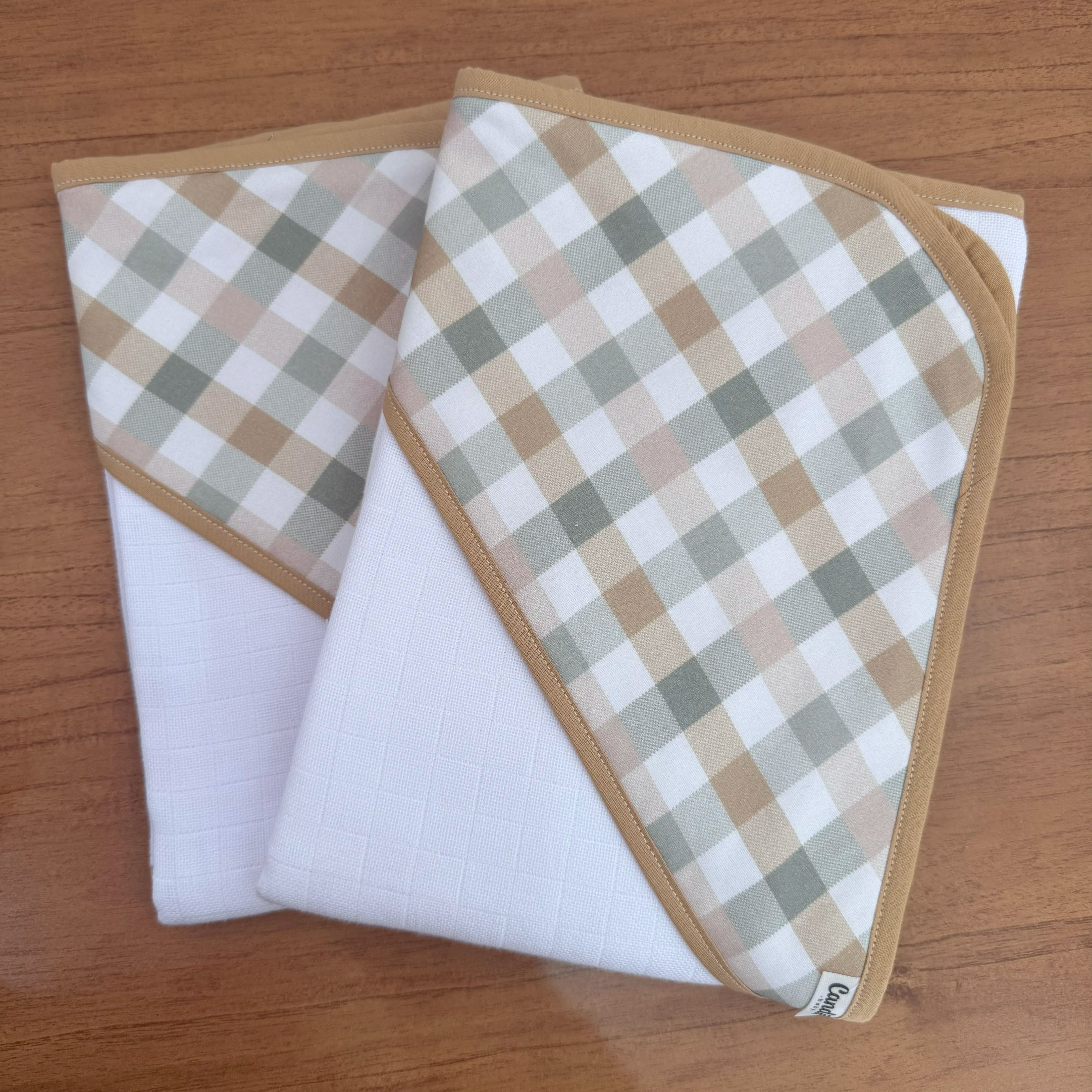 Kit Maternidade 20 peças - Xadrez e Cores