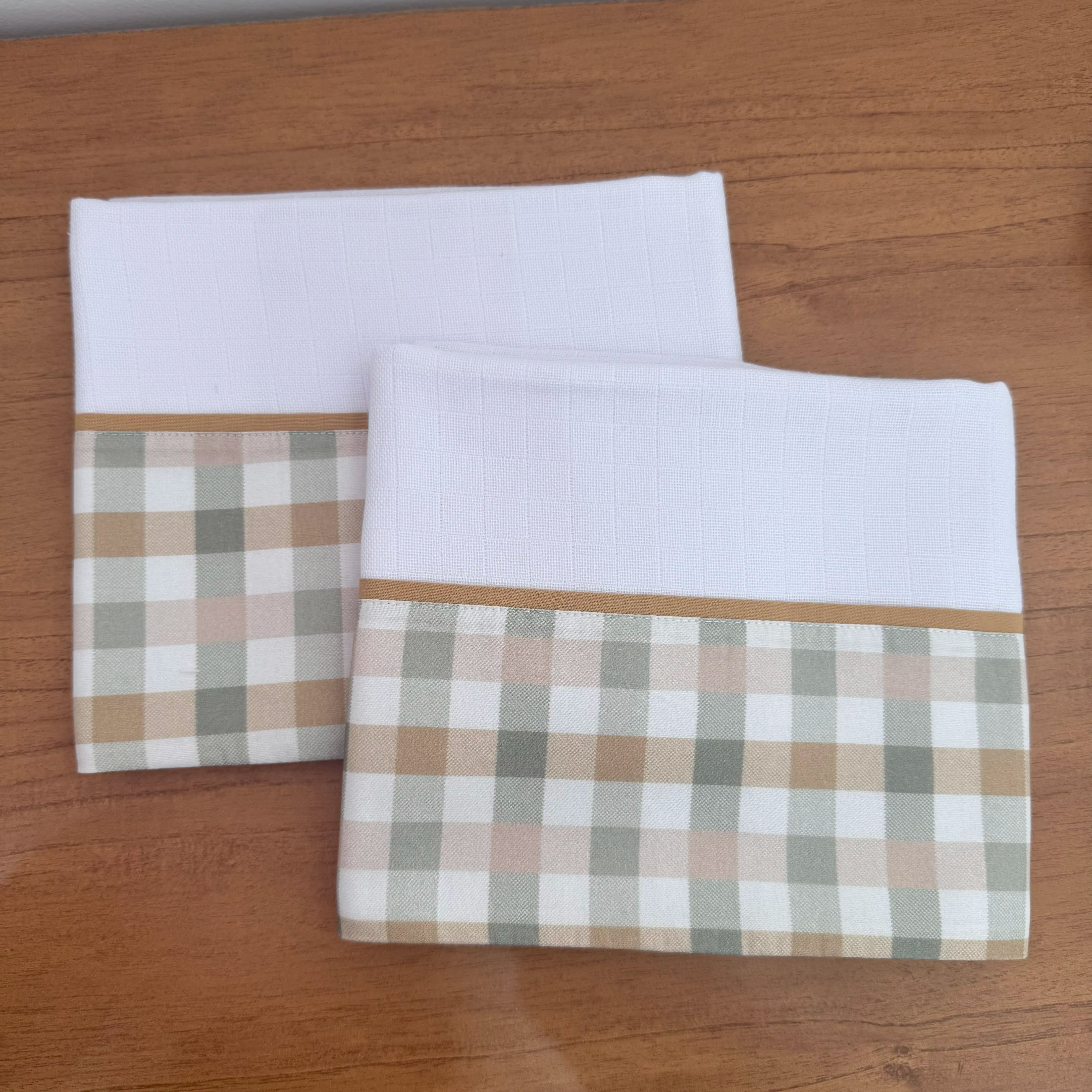 Kit Maternidade 20 peças - Xadrez e Cores