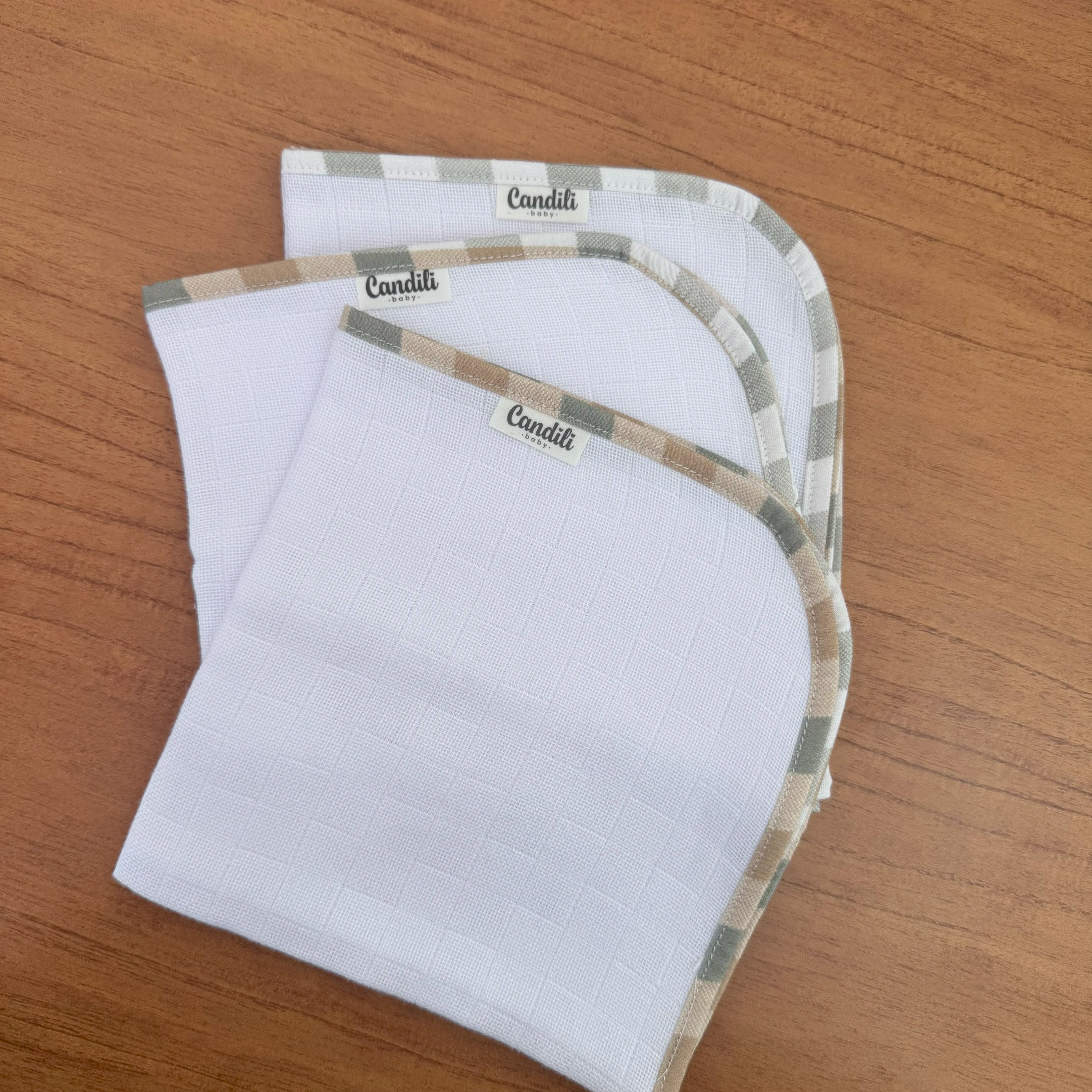 Kit Maternidade 20 peças - Xadrez e Cores