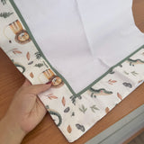 Cueiro Flanelado - Leão e Jacaré