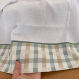 Fralda Multiuso - Xadrez Verde