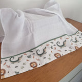 Fralda Multiuso - Leão e Jacaré