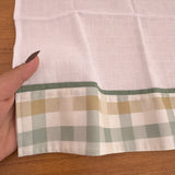 Fralda de Boca Barradinho - Xadrez Verde