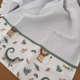 Fralda de Ombro - Leão e Jacaré