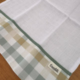 Fralda de Boca Barradinho - Xadrez Verde