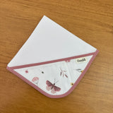 Kit Essencial 5 Peças: Fraldas de Boca, Fralda de Ombro e Fralda Multiuso - Borboletas