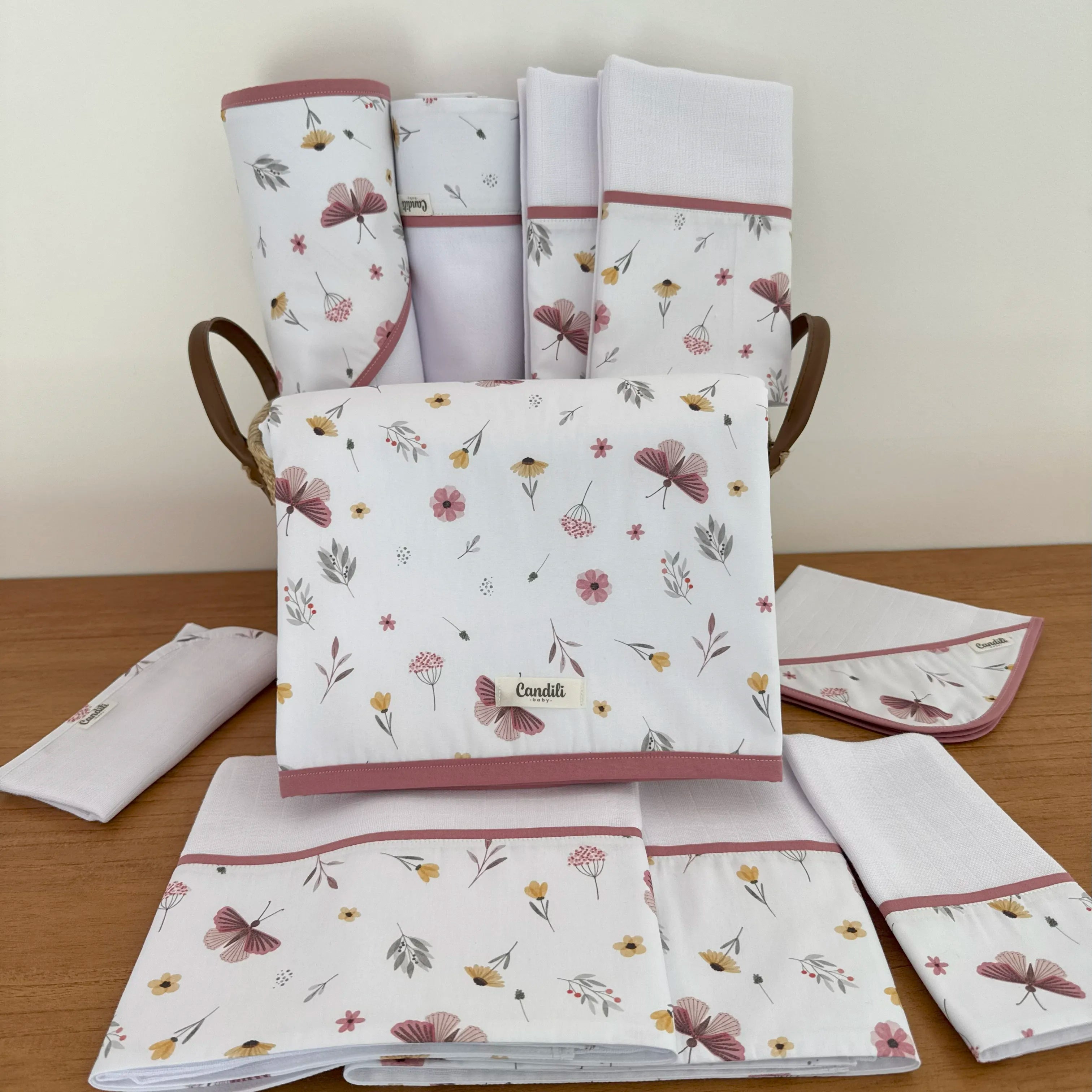 Kit Ternura 10 peças - Borboletas