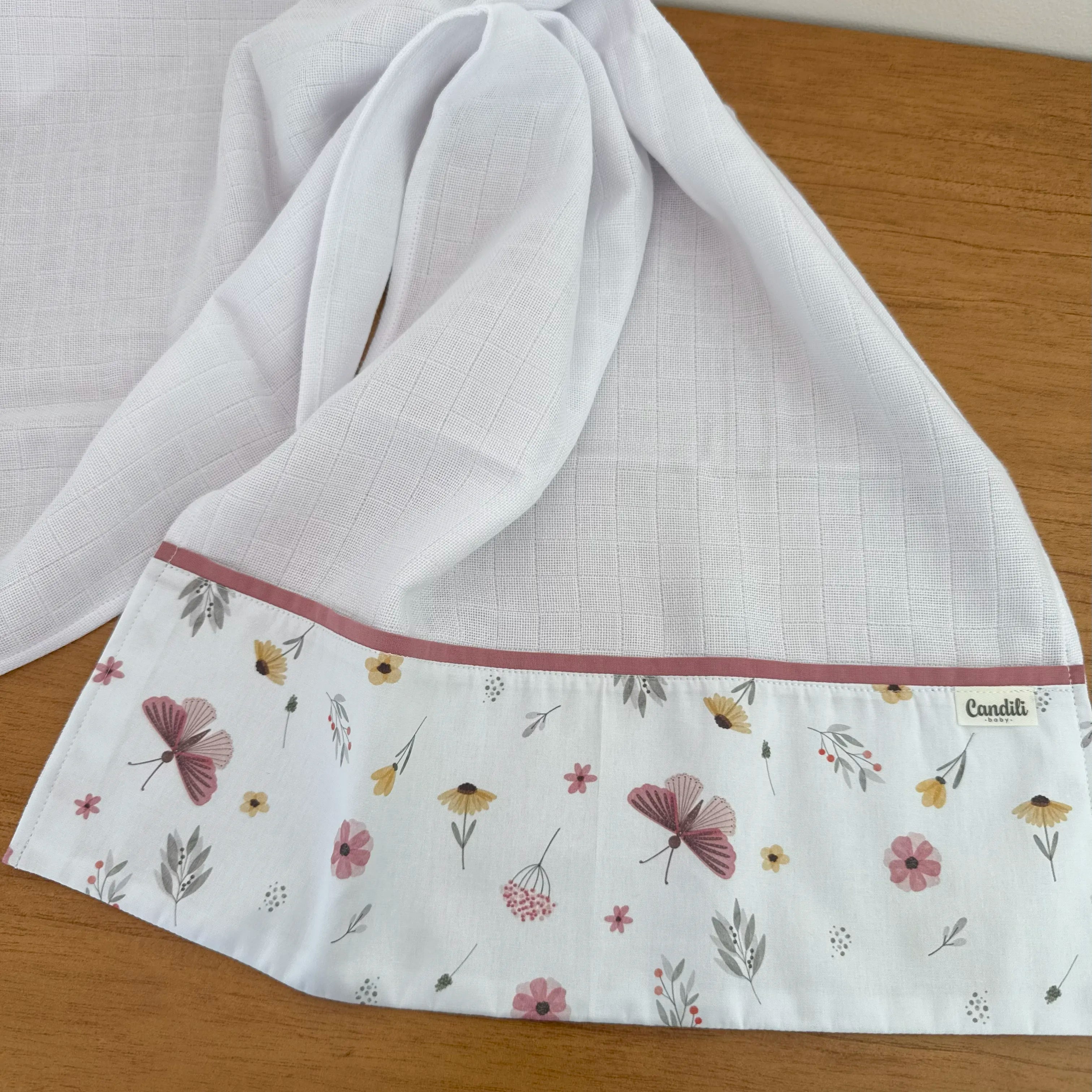 Fralda de Ombro - Borboletas