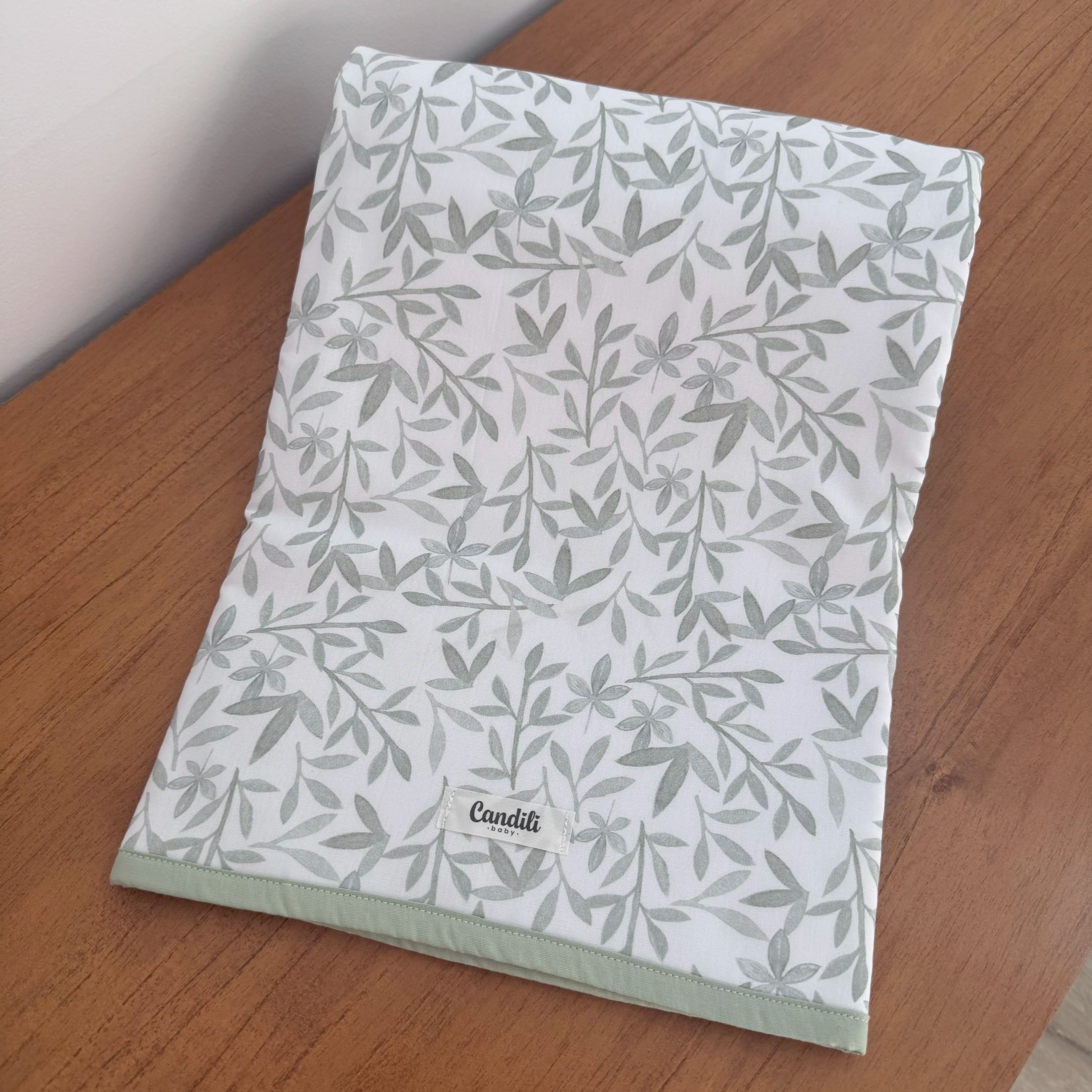 Manta Dupla Face - Folhagem