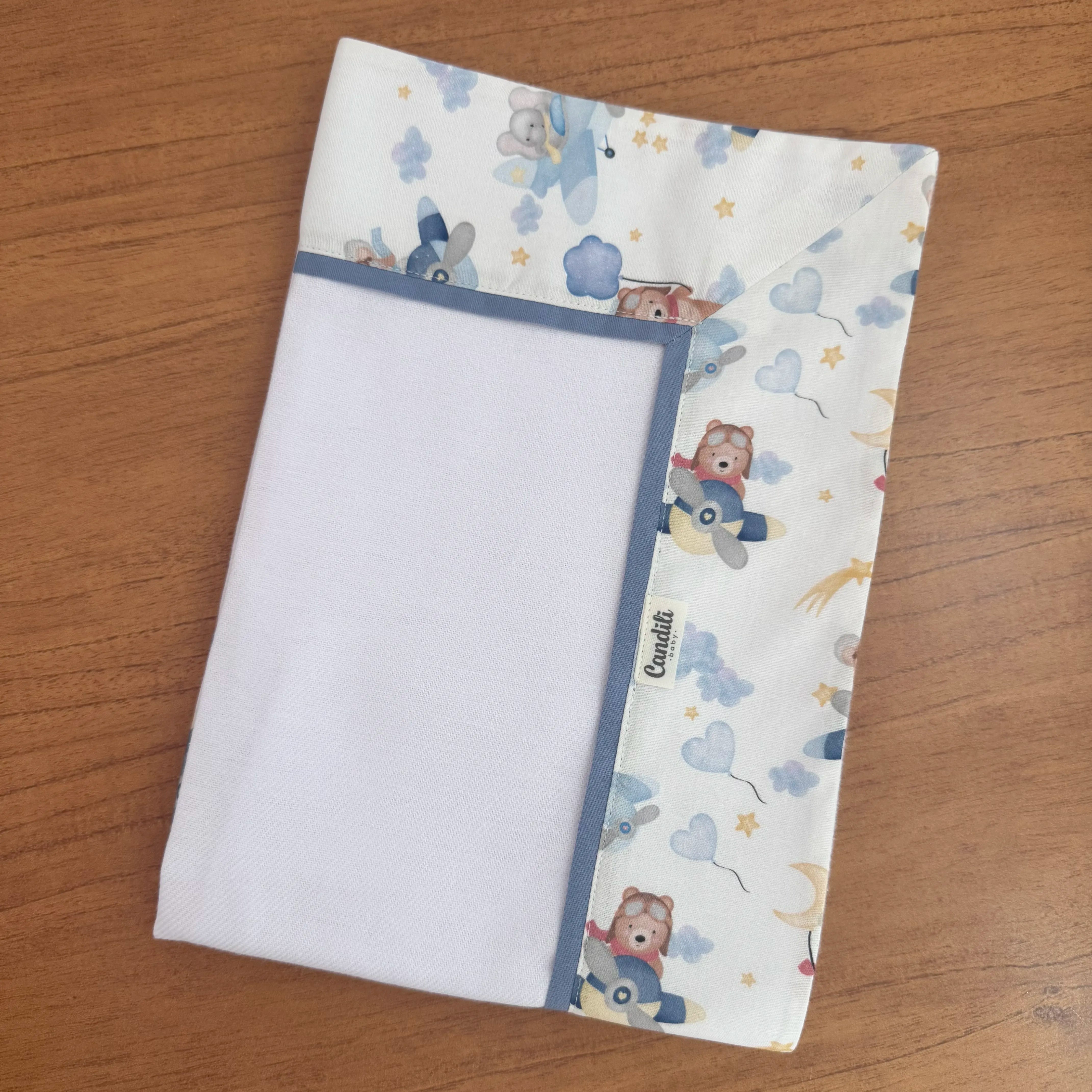 Kit Ternura 10 peças - Ursinho Aviador