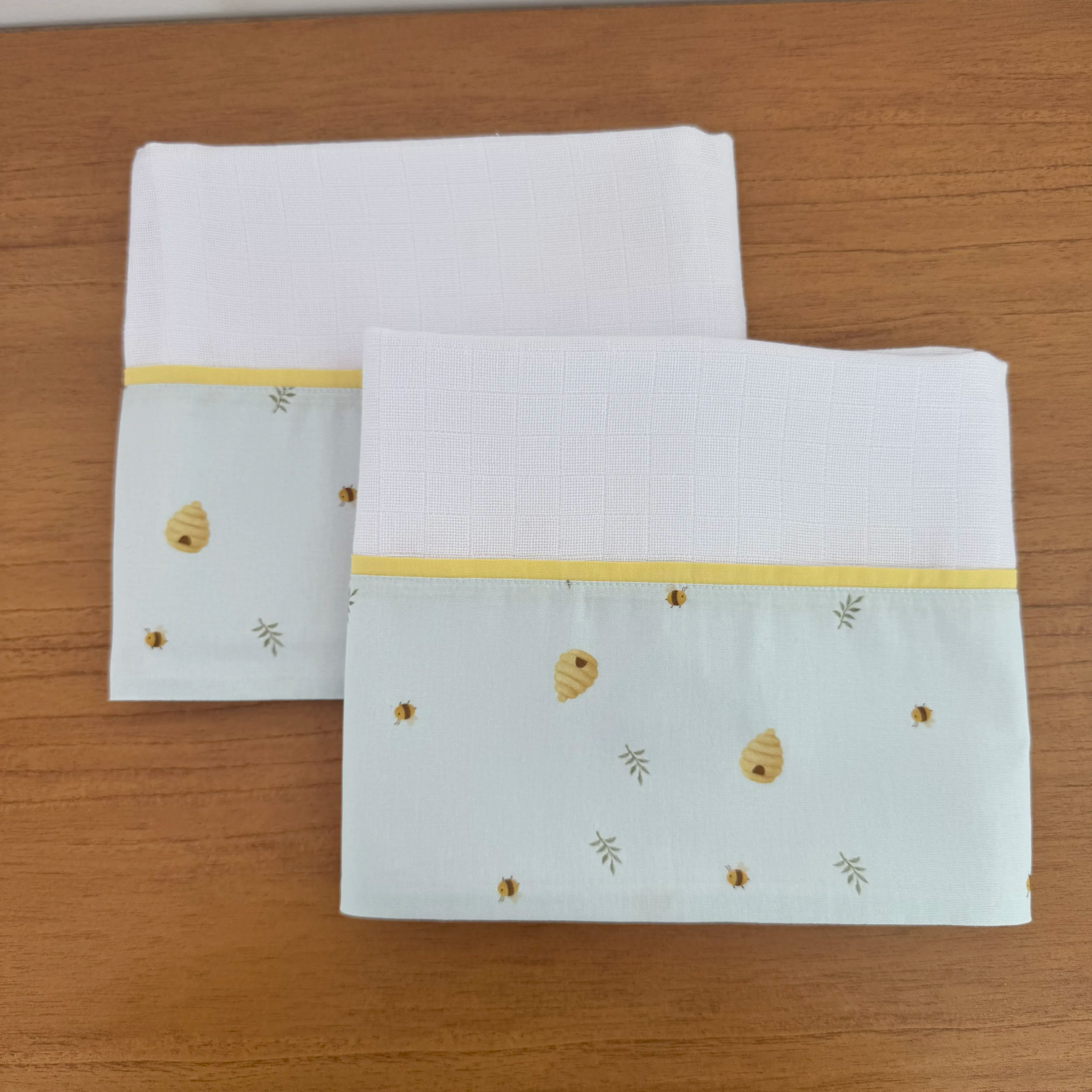 Kit Ternura 10 peças - Abelhas e Colmeias