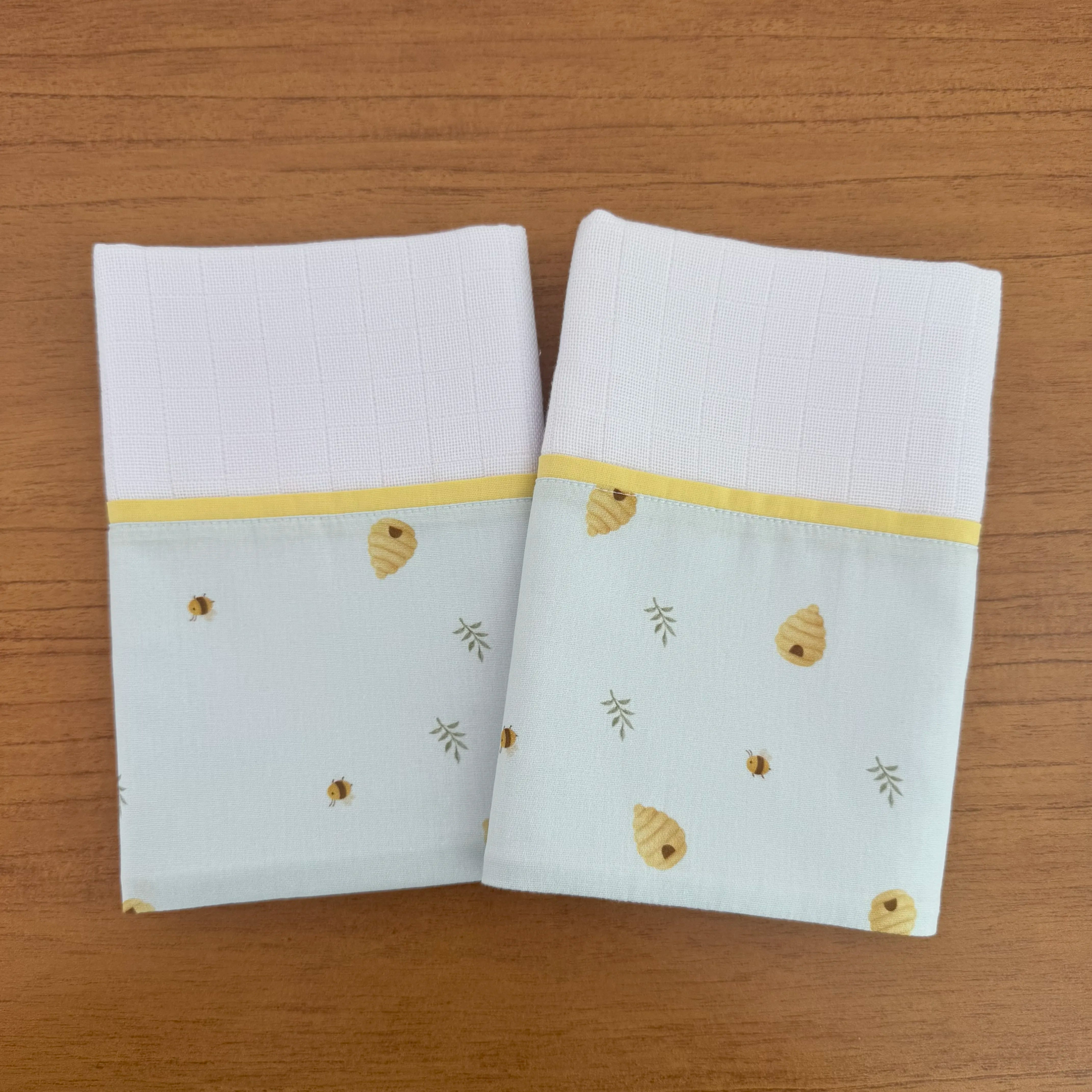 Kit Ternura 10 peças - Abelhas e Colmeias