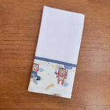 Fralda de Boca Barradinho - Ursinho Aviador