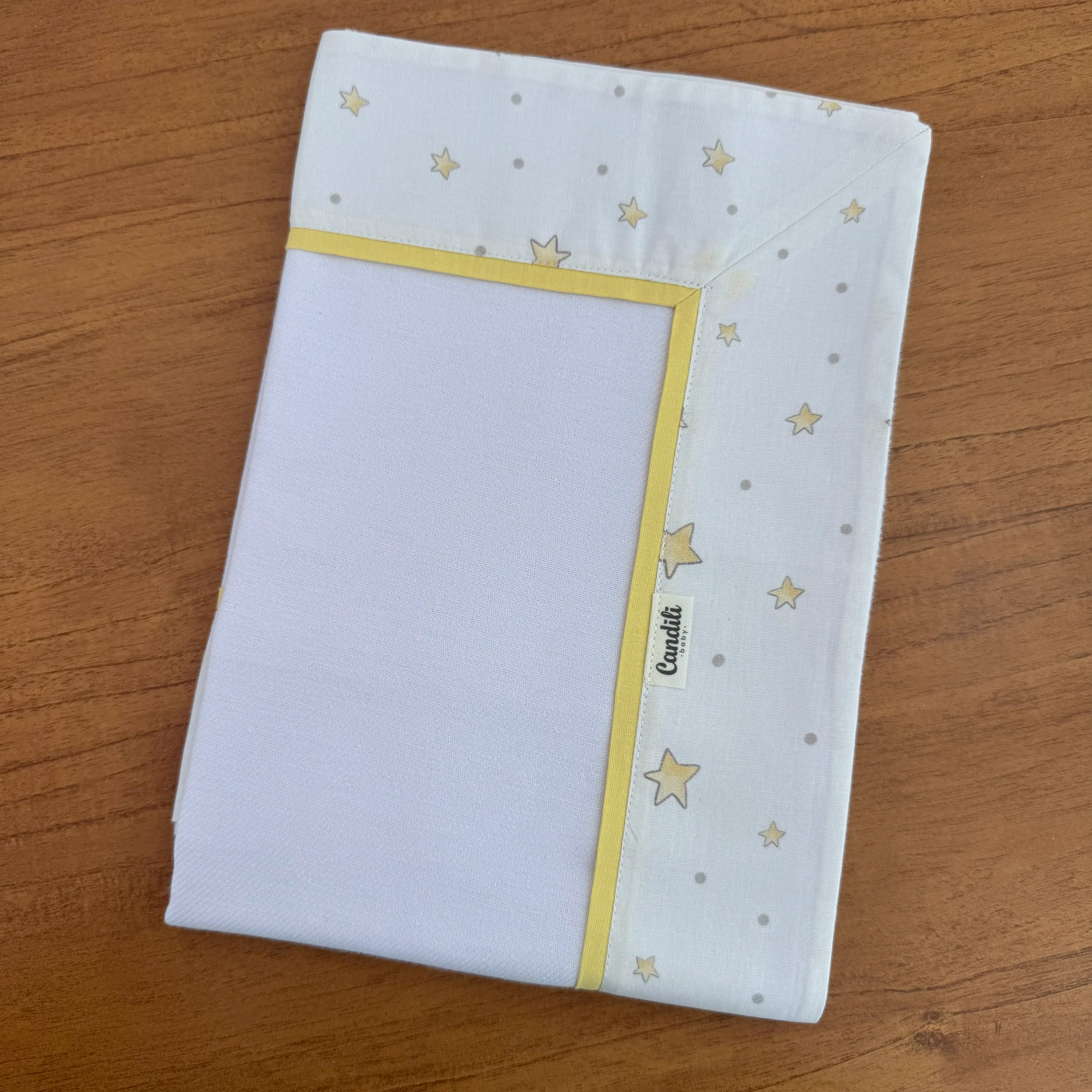 Cueiro Flanelado - Estrelinhas