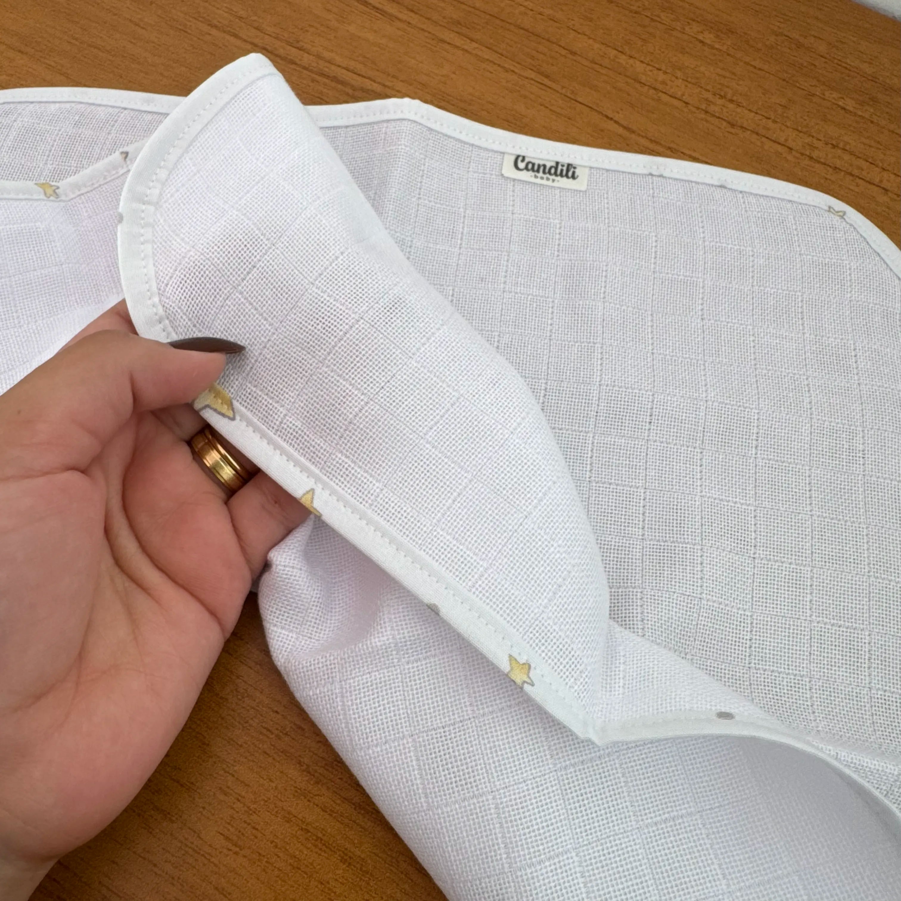 Fralda de Boca Slim - Estrelinhas