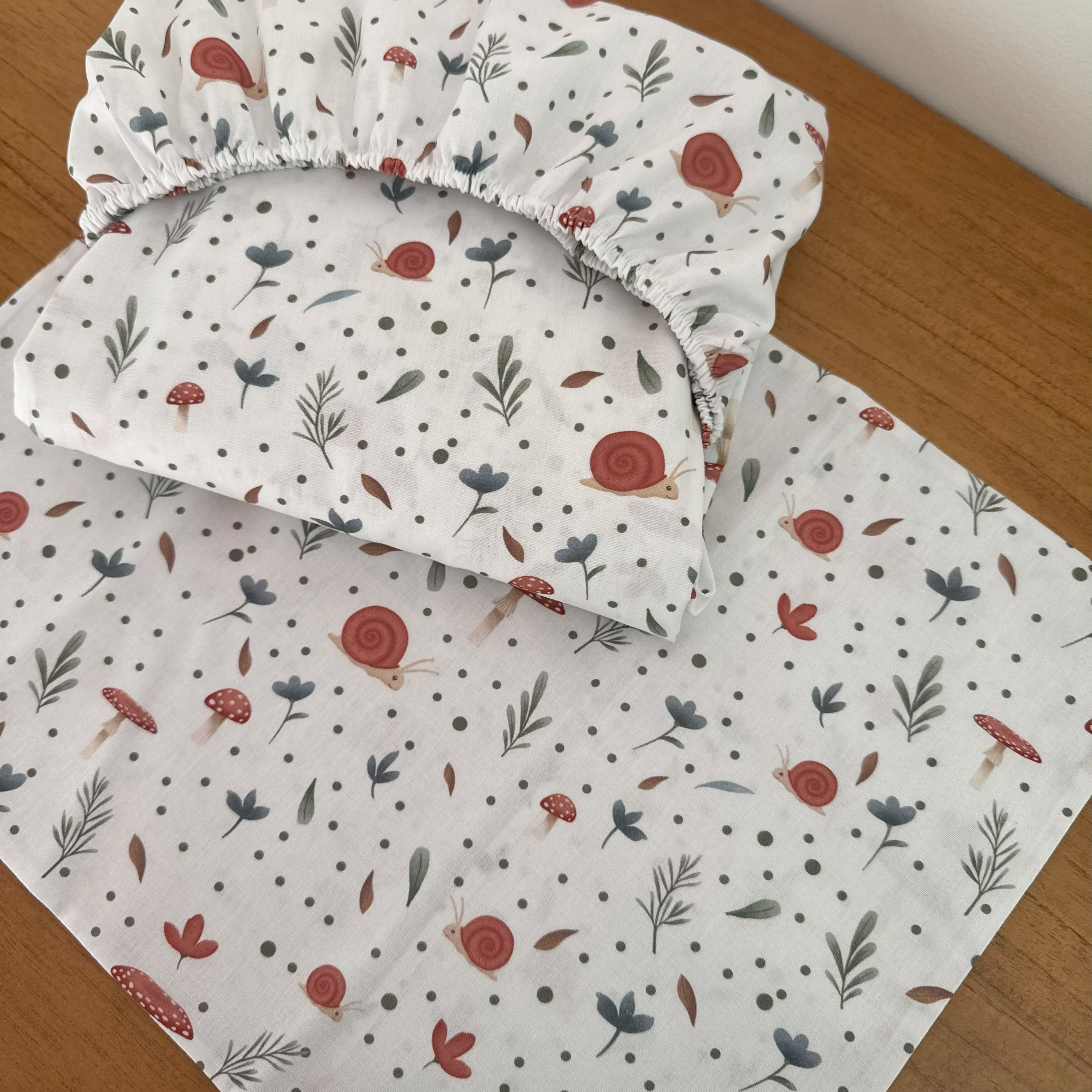 Jogo de Lençol 2 Peças - Caracol