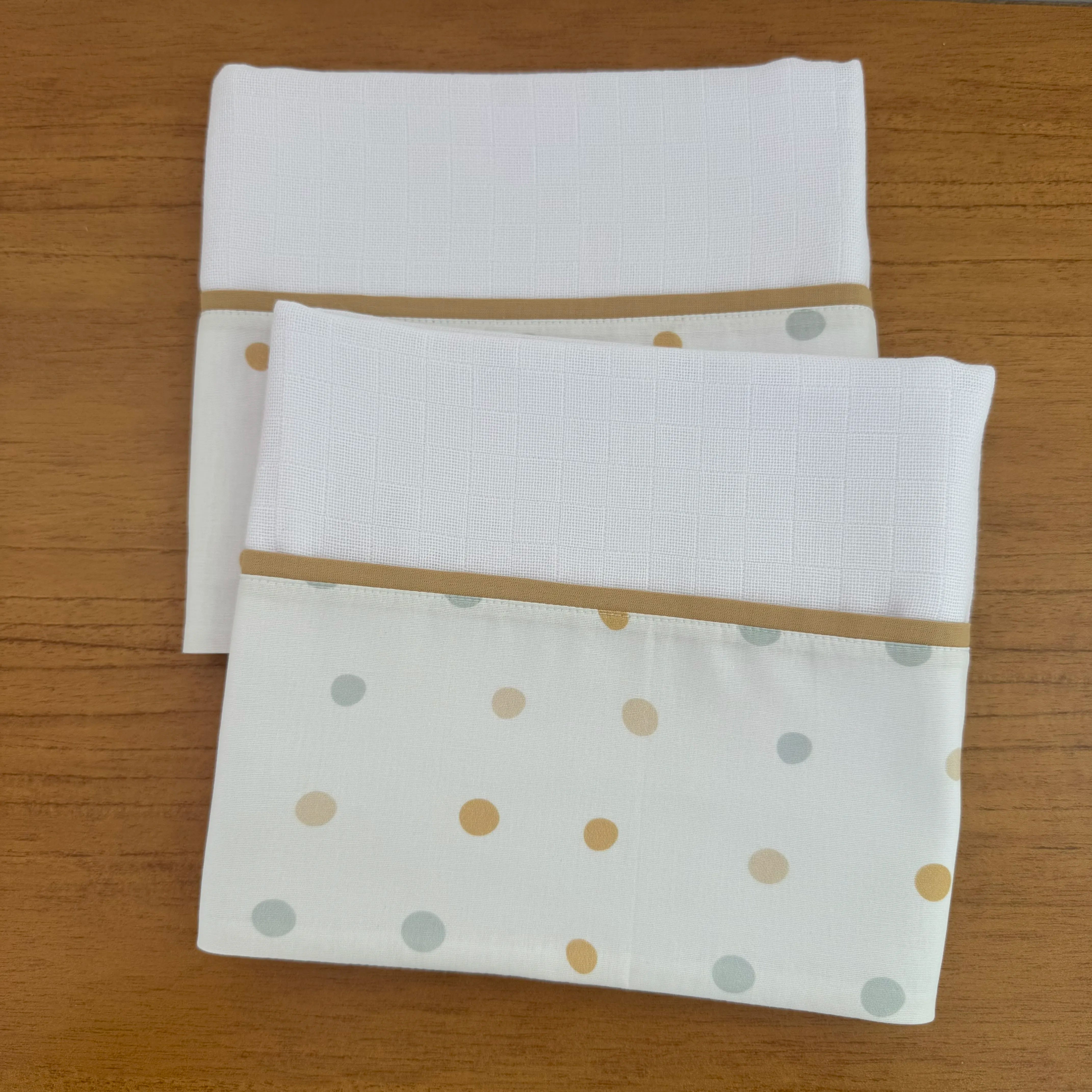 Kit Maternidade 20 peças - Bolinhas Neutras