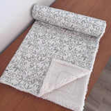 Cobertor Carneirinho - Folhagem