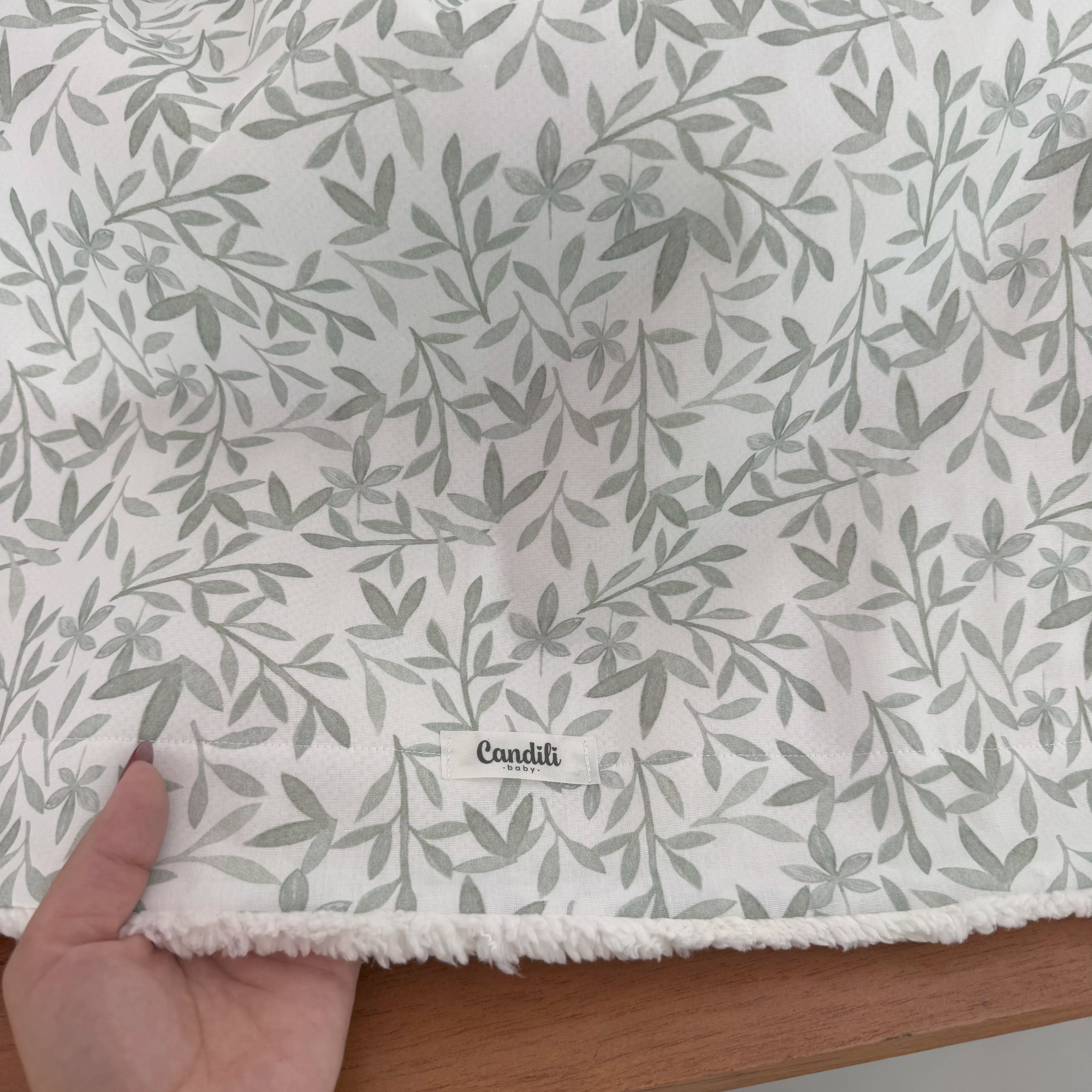 Cobertor Carneirinho - Folhagem