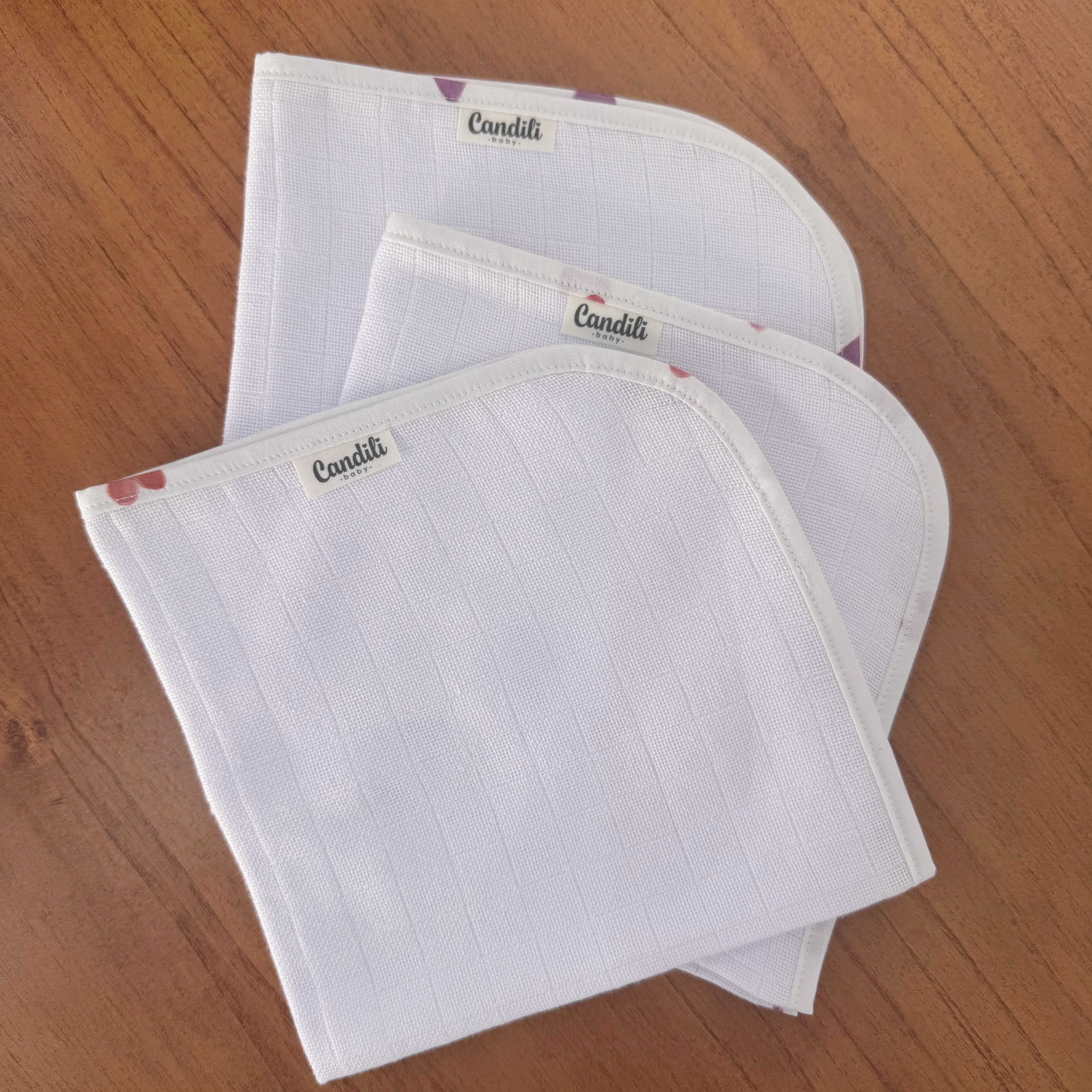 Kit Maternidade 20 peças - Corações